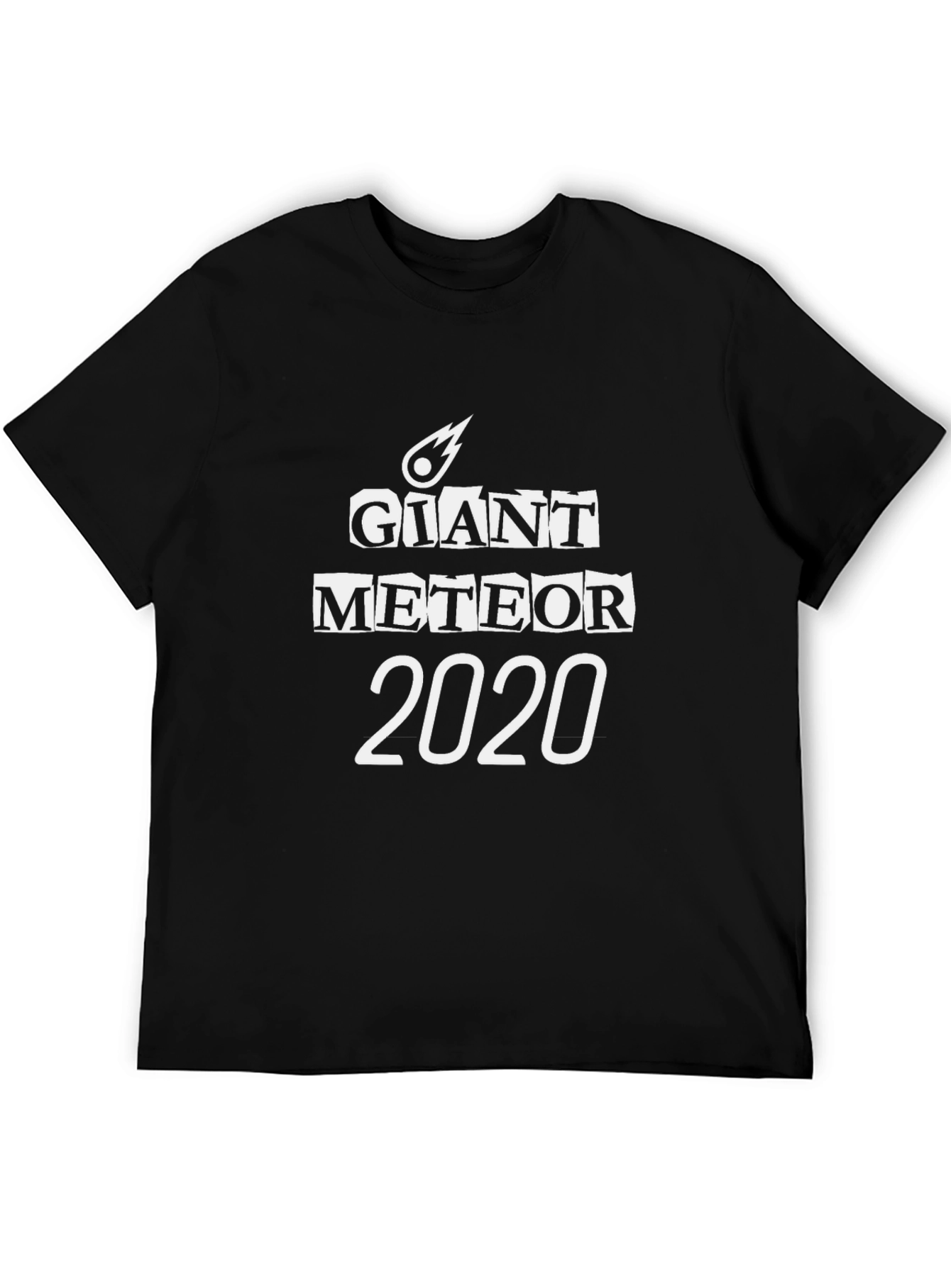Giant Meteor 2020 Graphic Tee - Black T-Shirt
