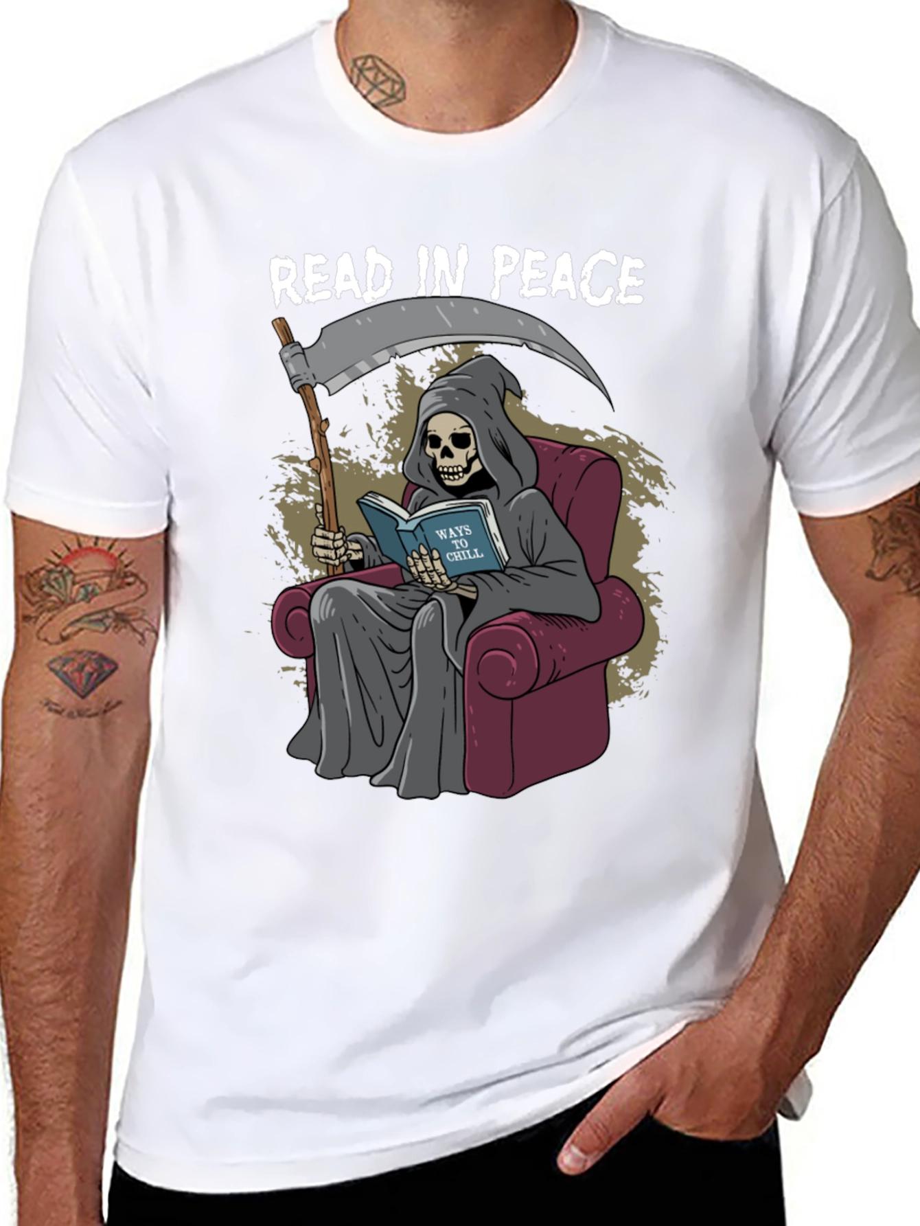 Read in Peace Graphic T-Shirt