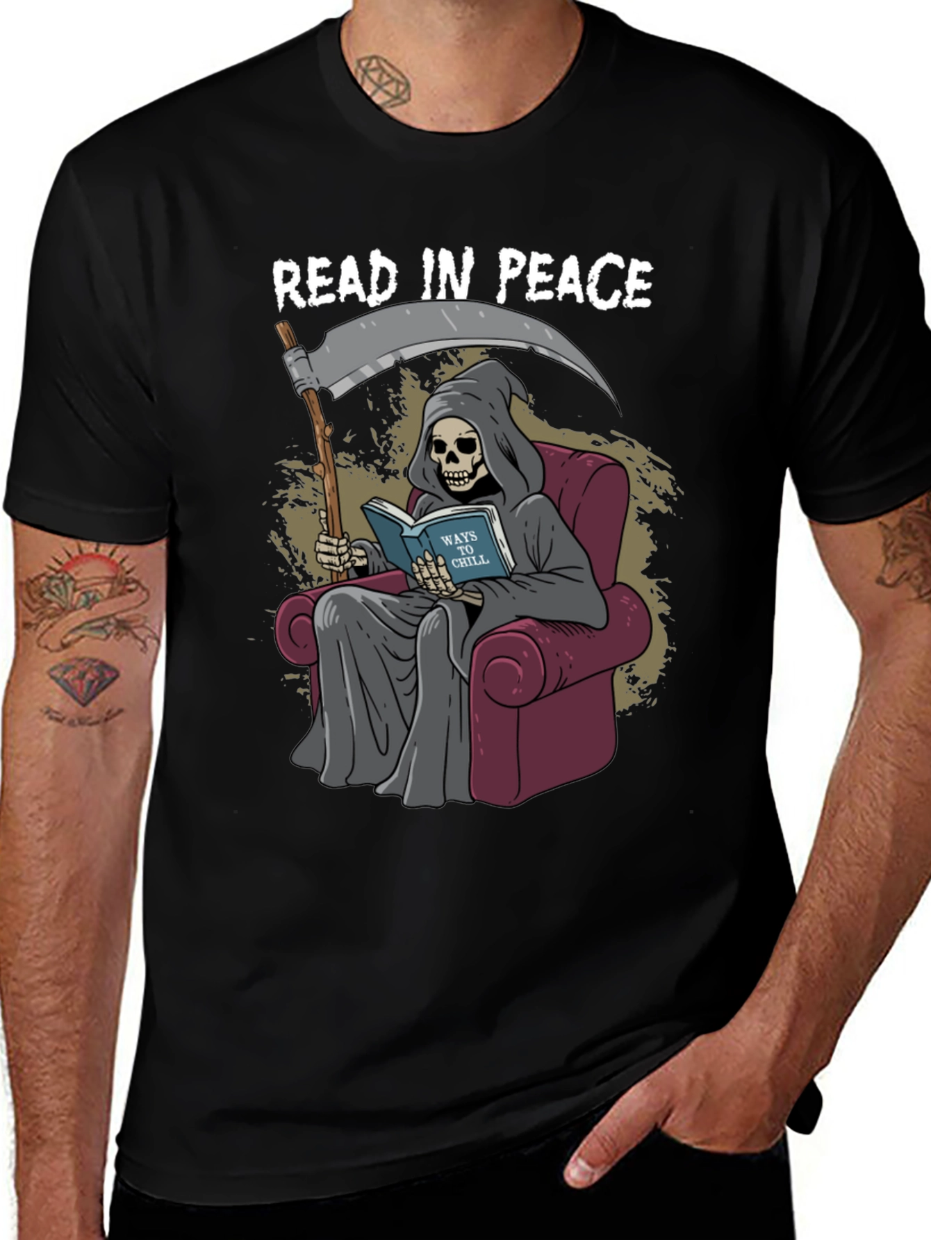 Read in Peace Graphic T-Shirt