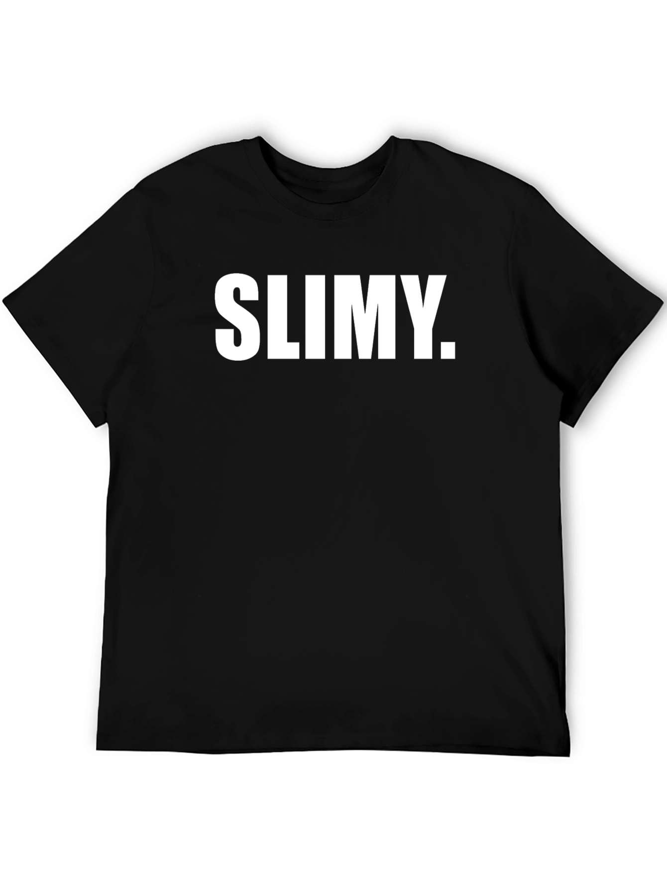 SLIMY. Graphic Tee - Classic Black T-Shirt