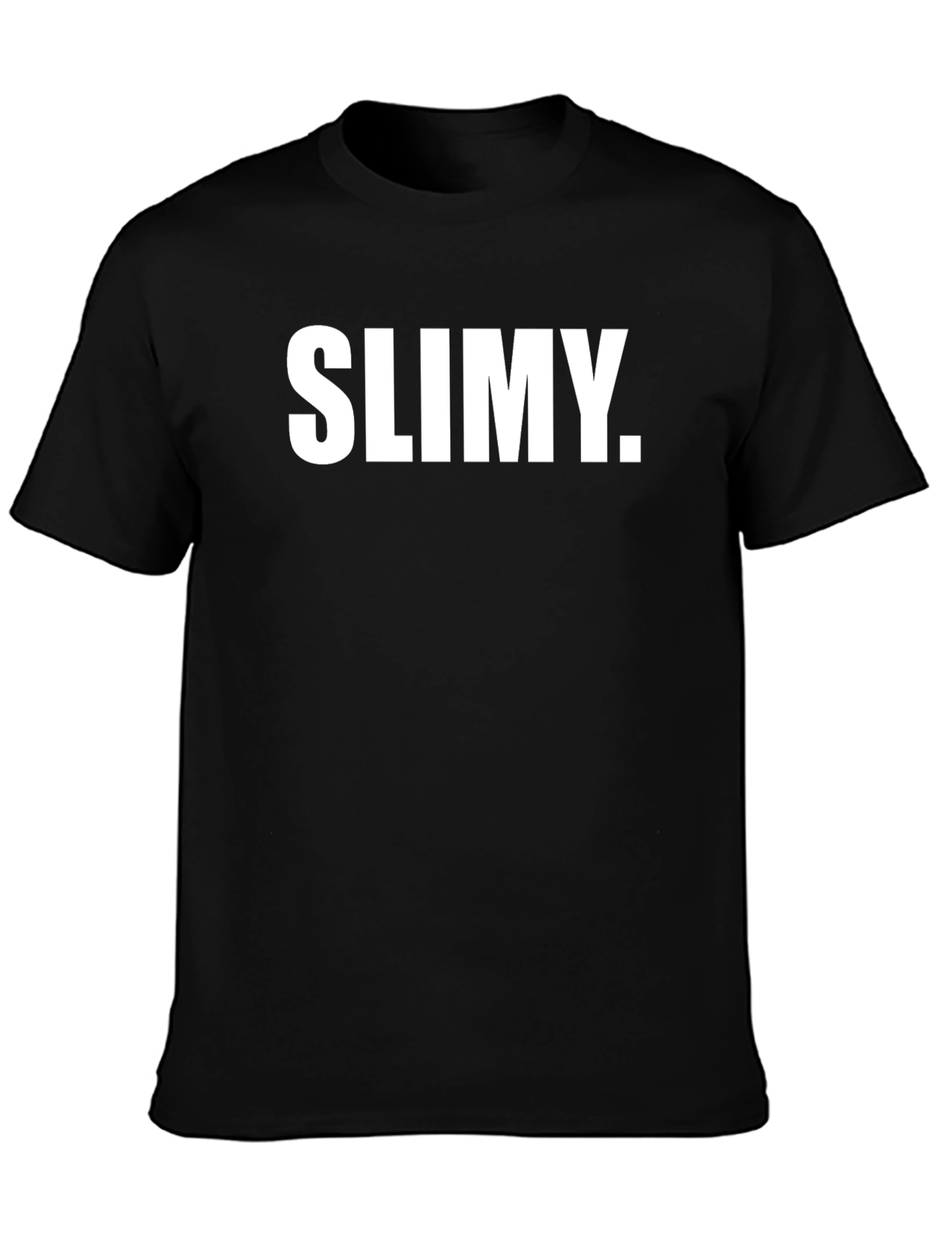 SLIMY. Graphic Tee - Classic Black T-Shirt