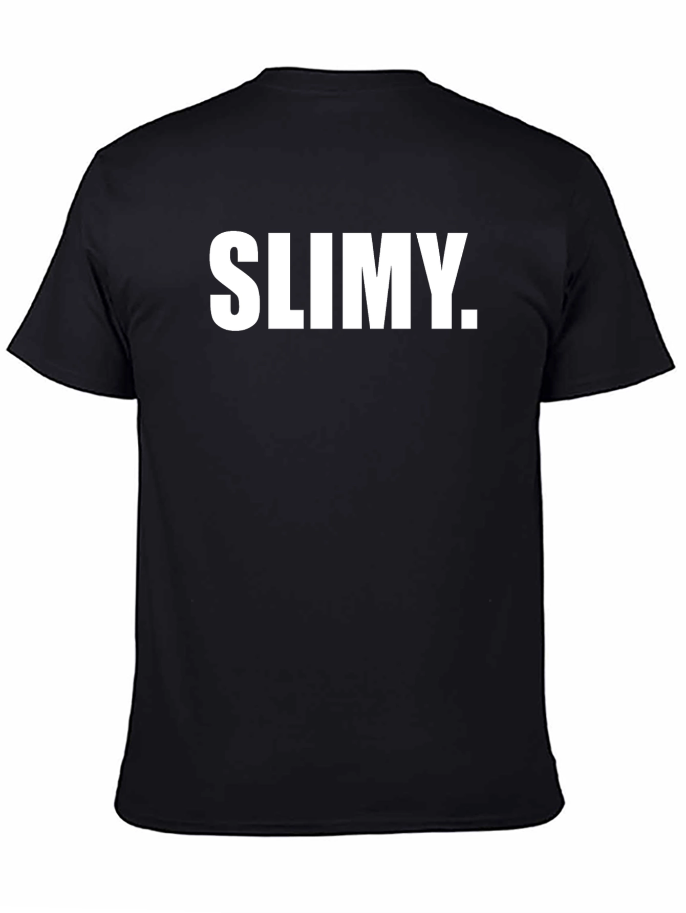 SLIMY. Graphic Tee - Classic Black T-Shirt