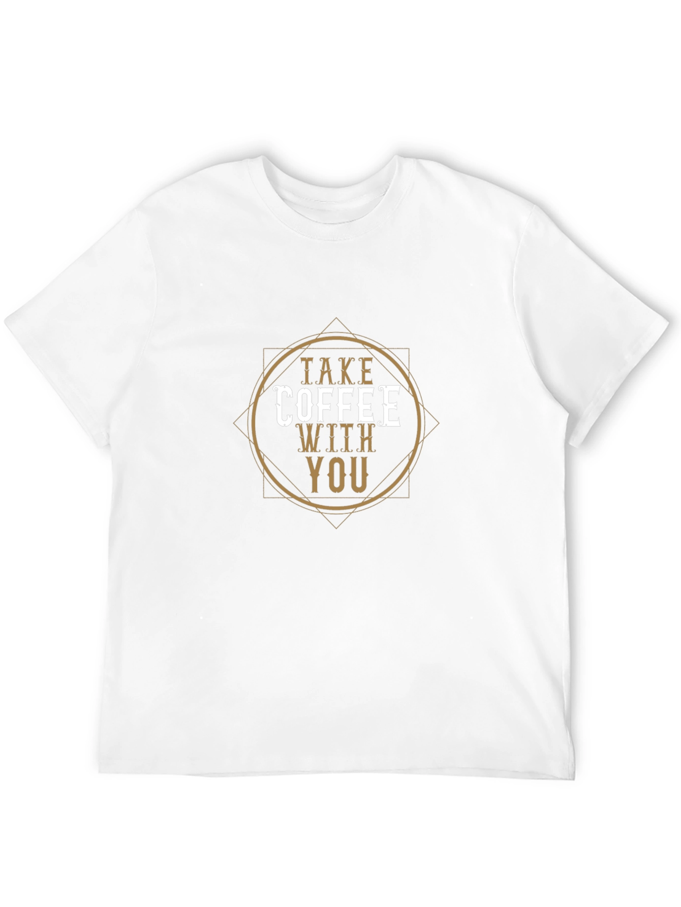Coffee Time Black Graphic T-Shirt