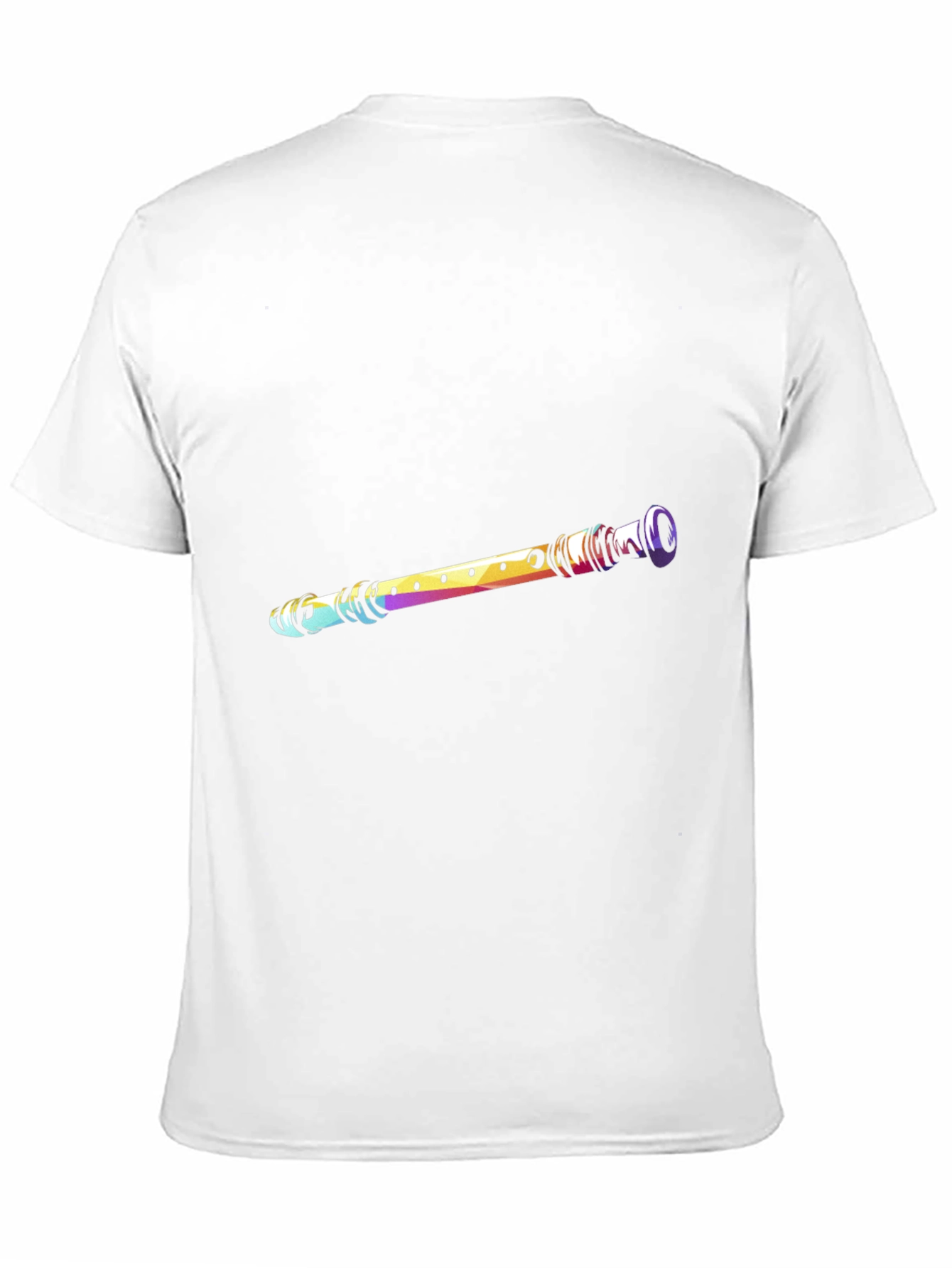 Retro Flute T-Shirt - Musical Instrument Graphic Tee
