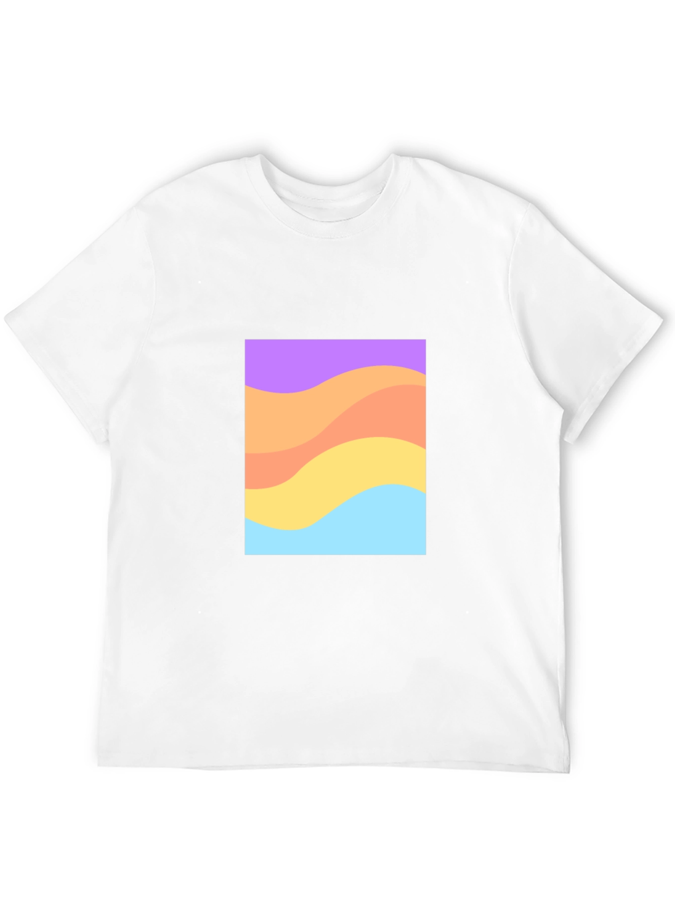 Retro Wave Graphic T-Shirt - Black