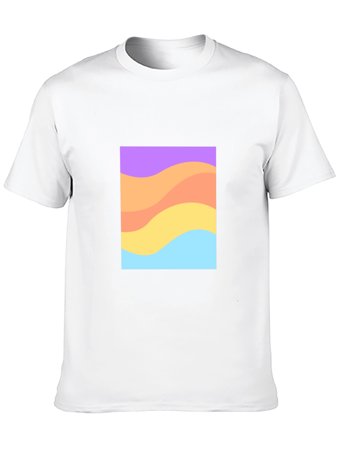 Retro Wave Graphic T-Shirt - Black