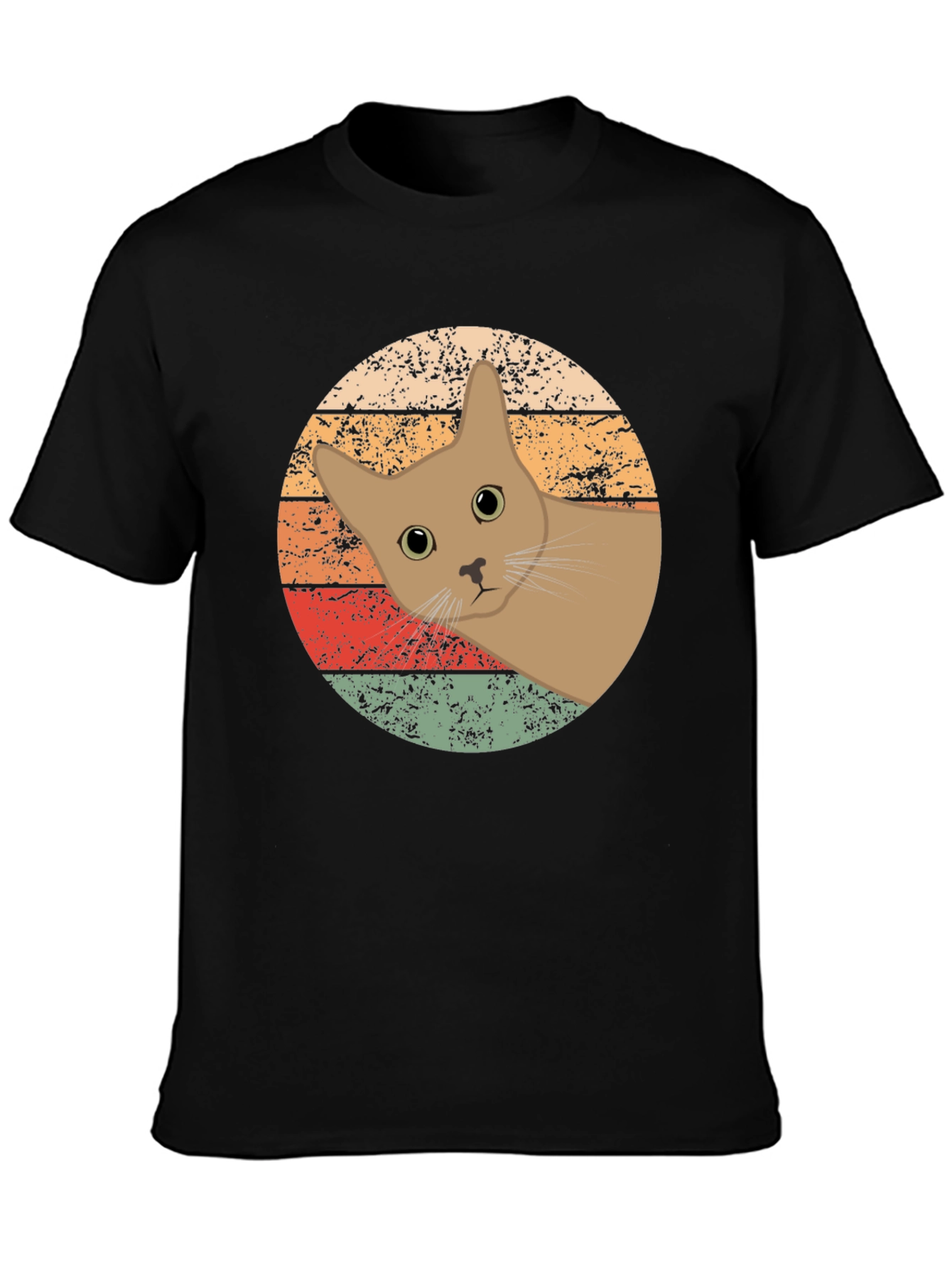 Retro Cat Graphic Tee