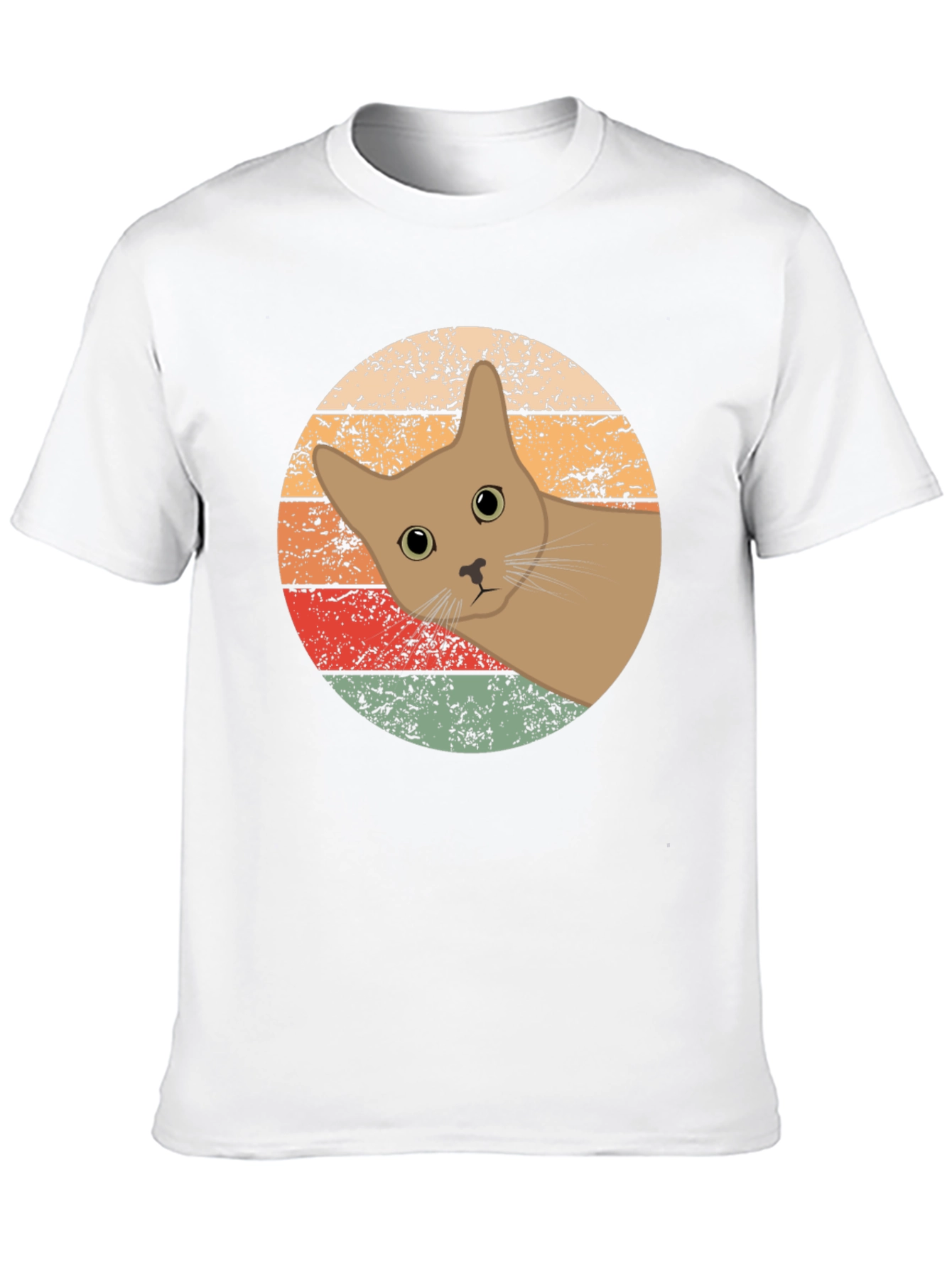 Retro Cat Graphic Tee