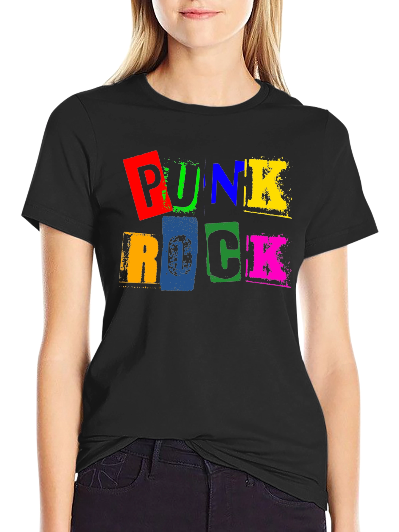 Punk Rock Graphic Tee - Bold & Edgy Style