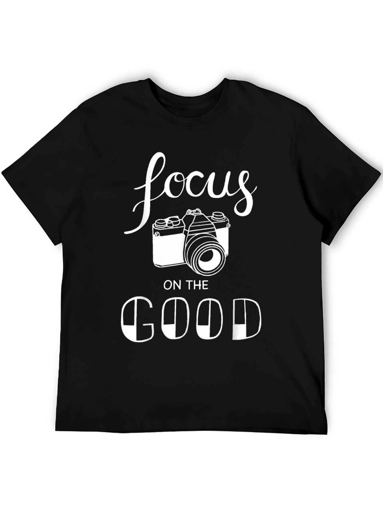 Focus on the Good T-Shirt - Photographer Camera Tee