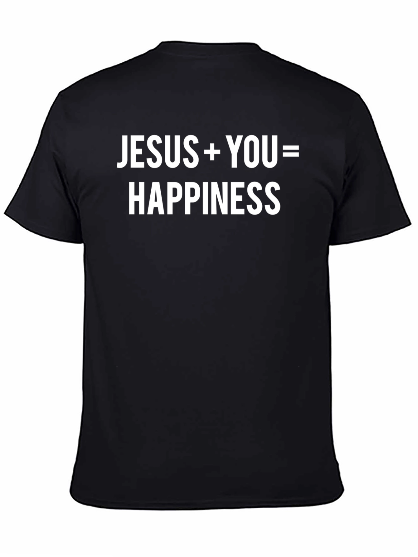 Jesus + You = Happiness Graphic T-Shirt