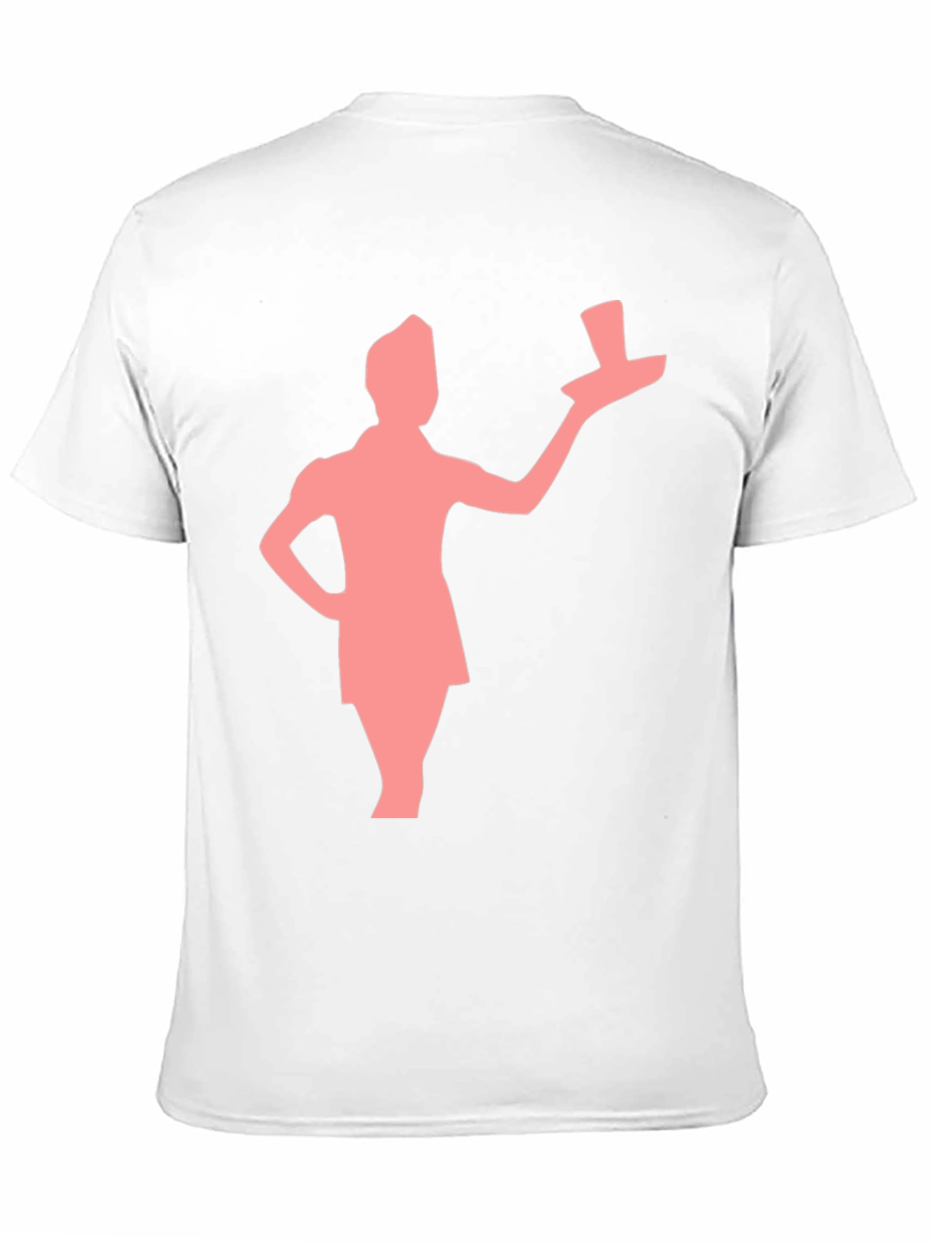 Retro Waiter Graphic Tee - Black