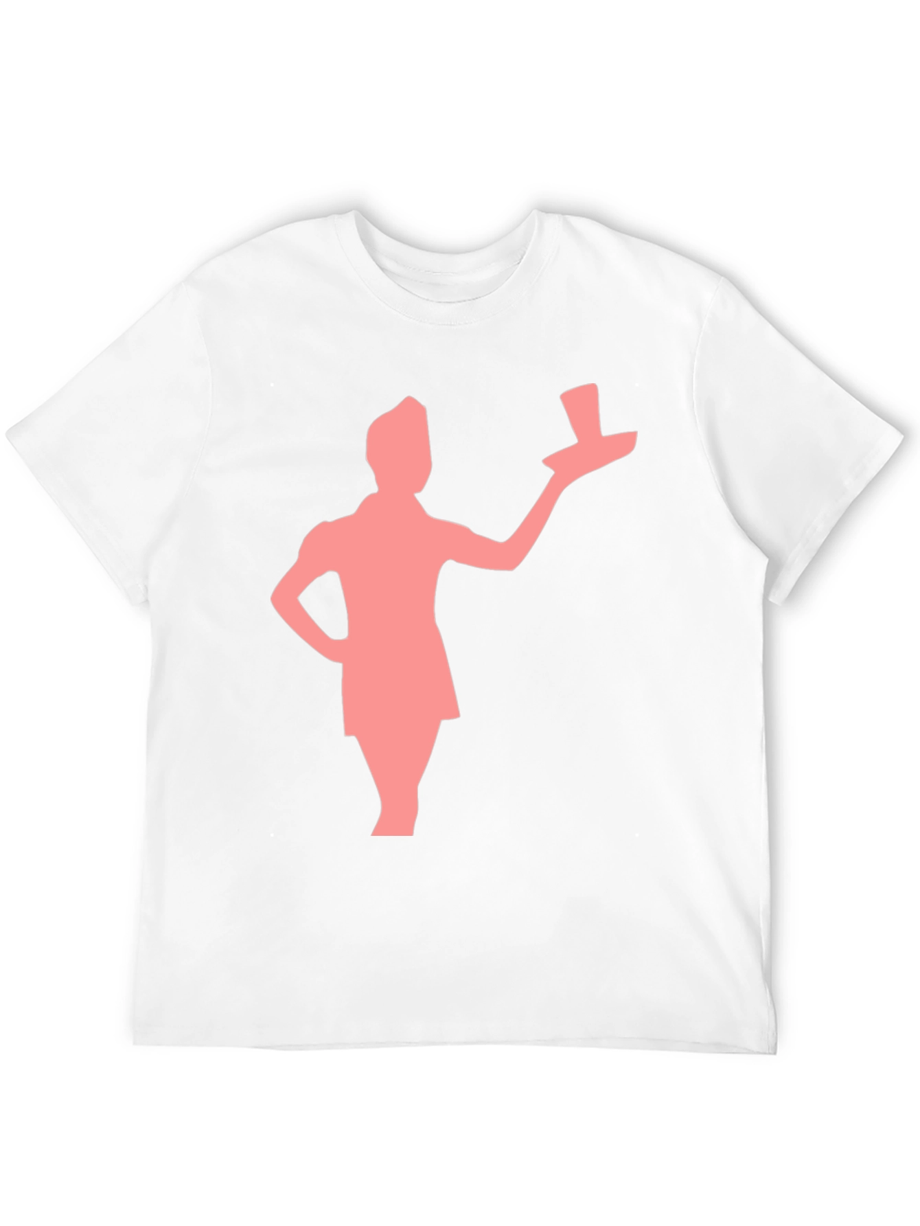 Retro Waiter Graphic Tee - Black