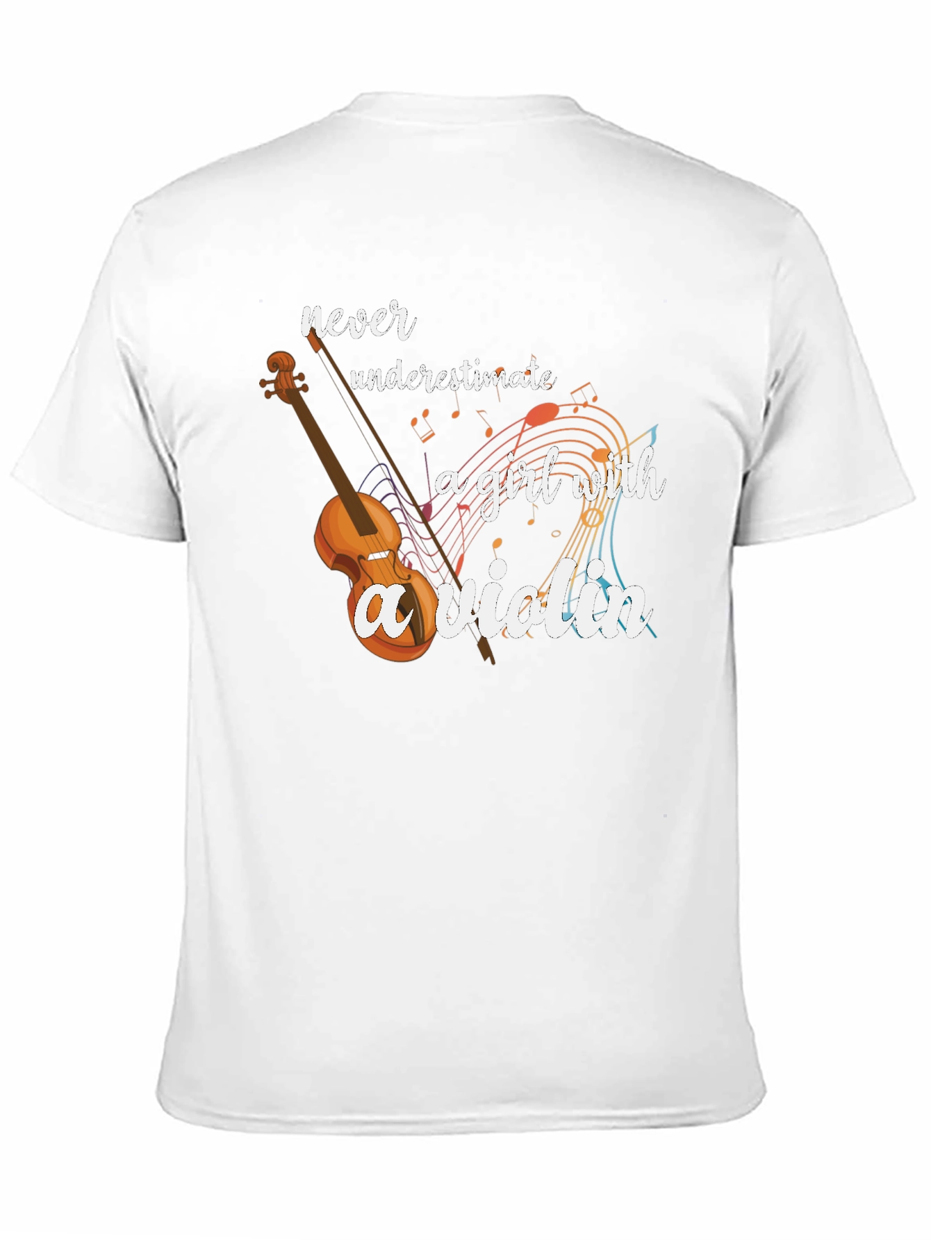 Violin Girl Graphic Tee