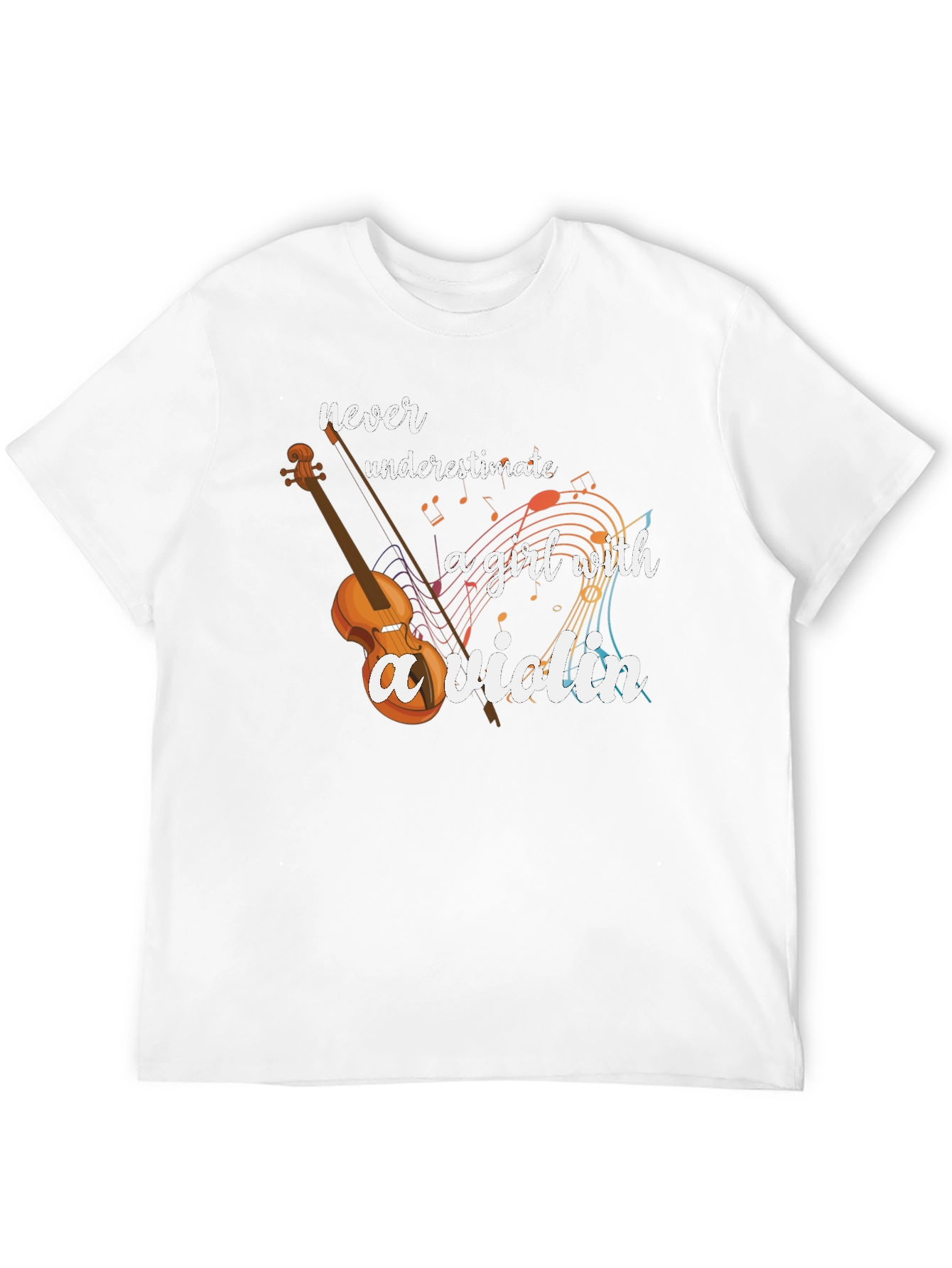 Violin Girl Graphic Tee