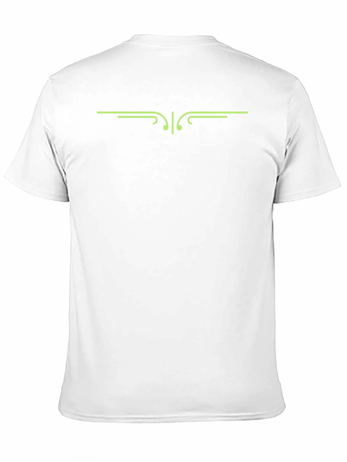Minimalist Line Art Black T-Shirt