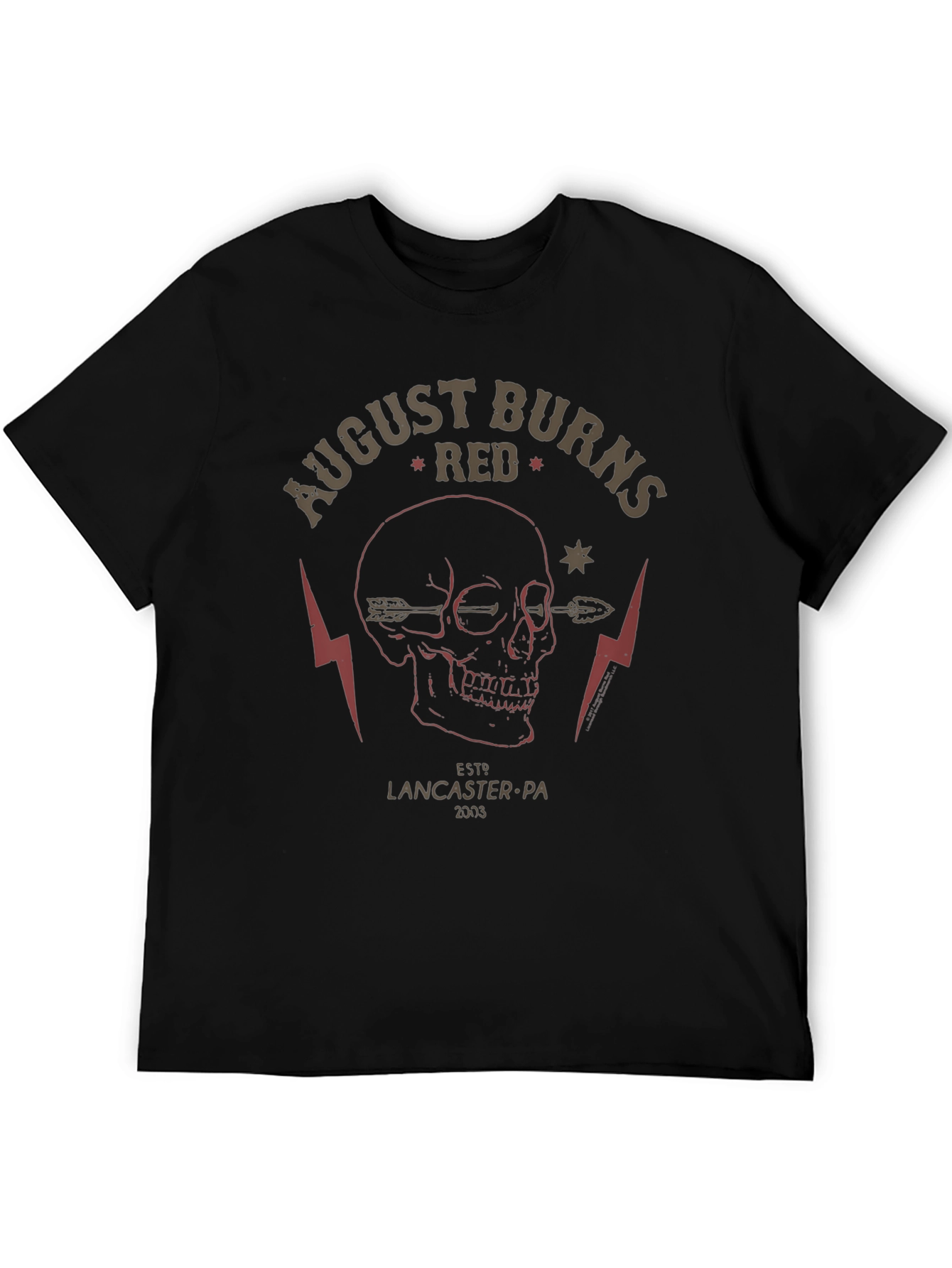 August Burns Red Skull Graphic T-Shirt
