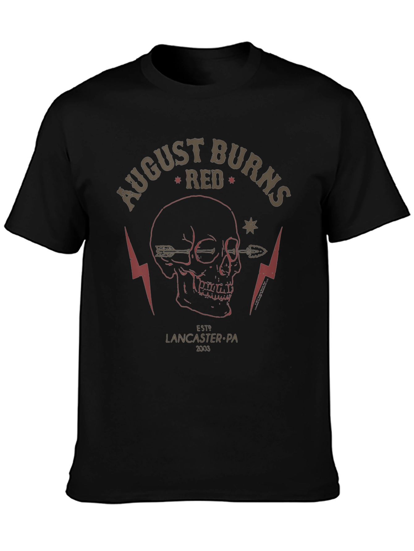 August Burns Red Skull Graphic T-Shirt