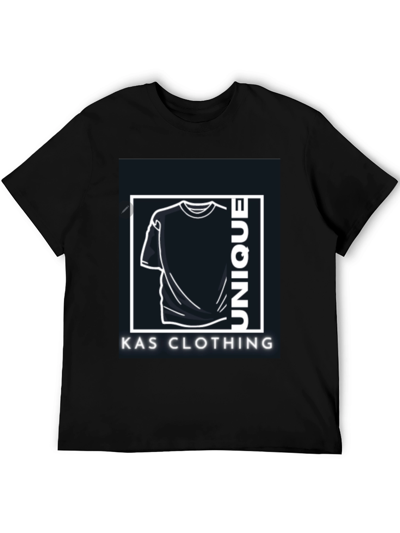 Unique KAS Clothing Black Graphic Tee
