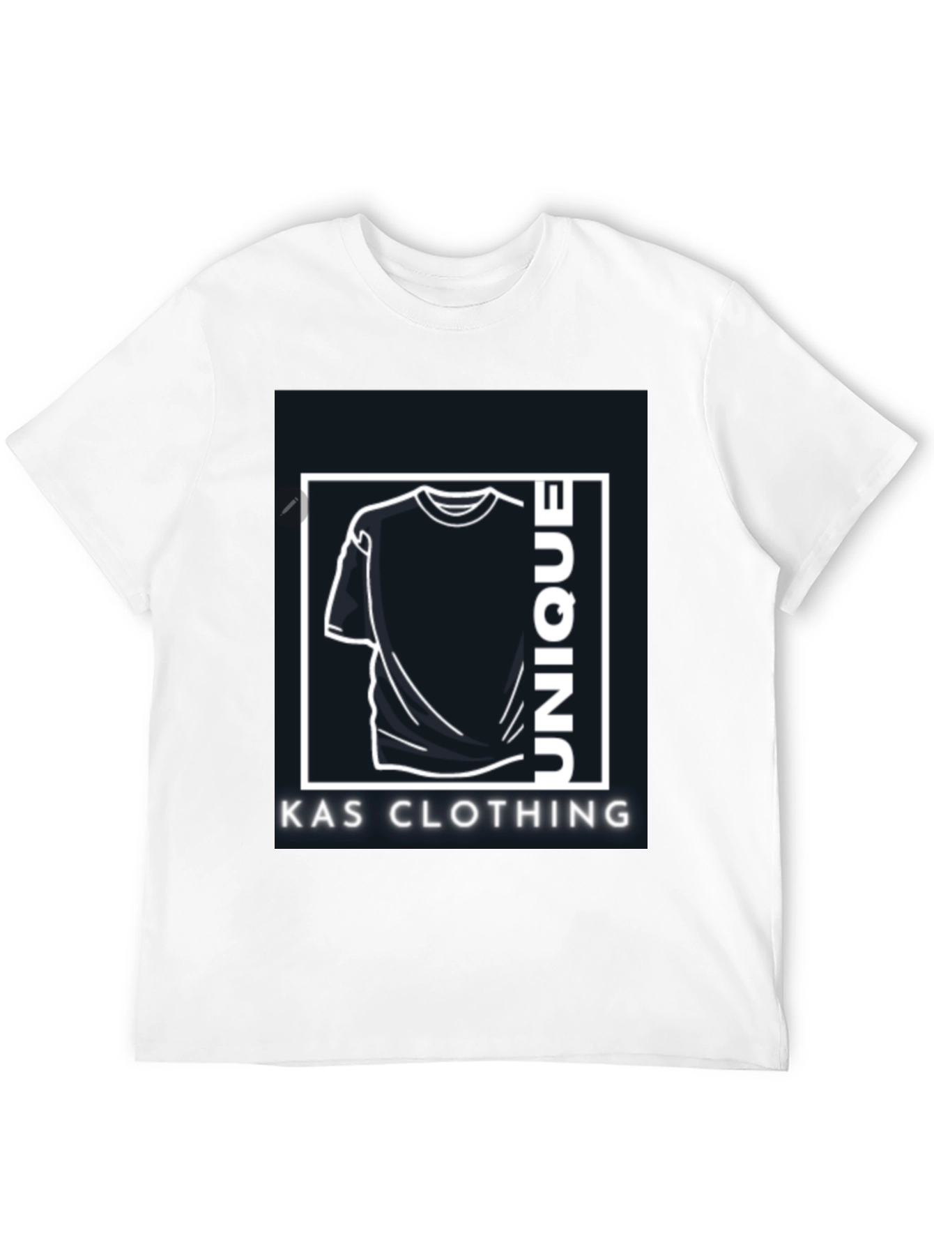 Unique KAS Clothing Black Graphic Tee
