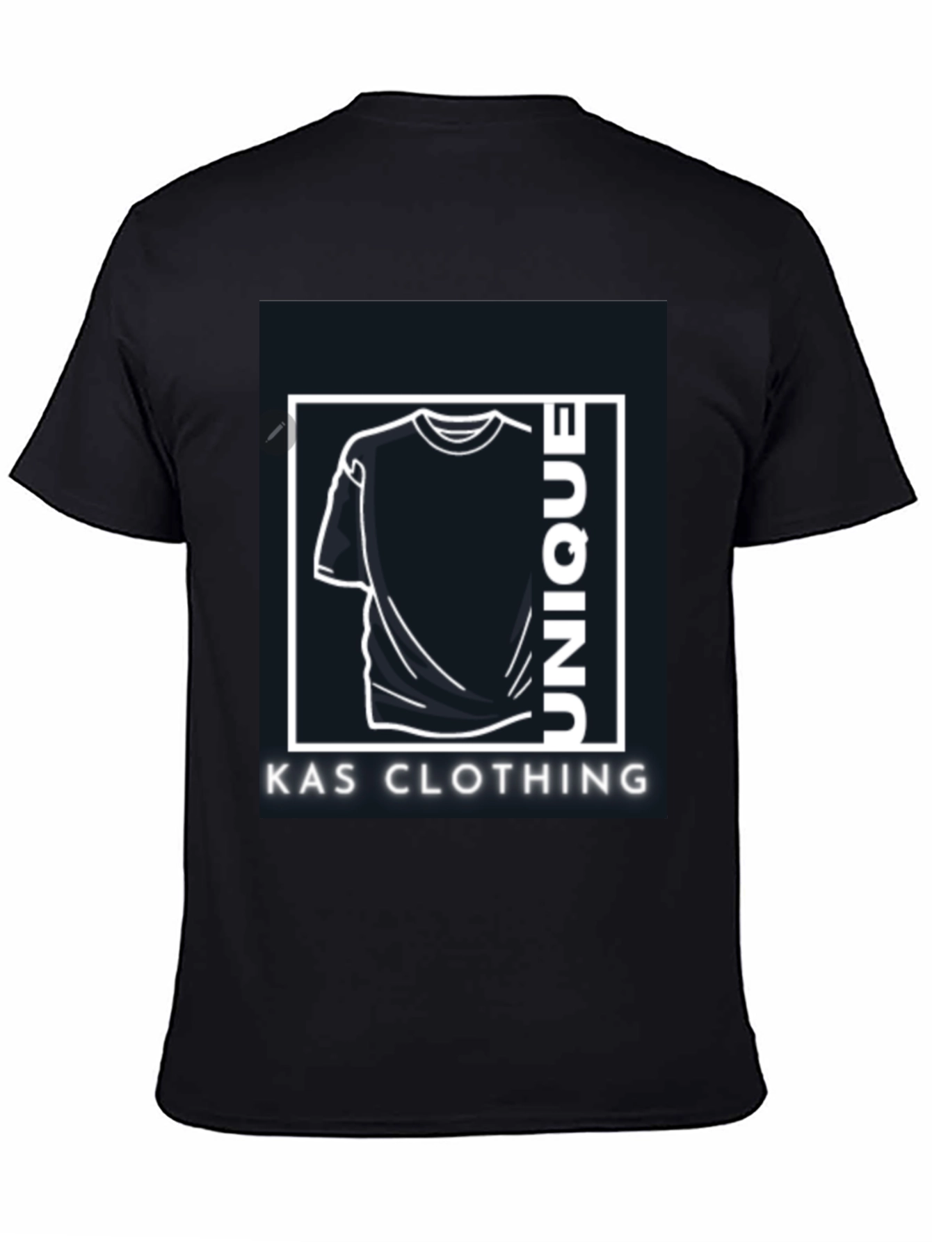 Unique KAS Clothing Black Graphic Tee