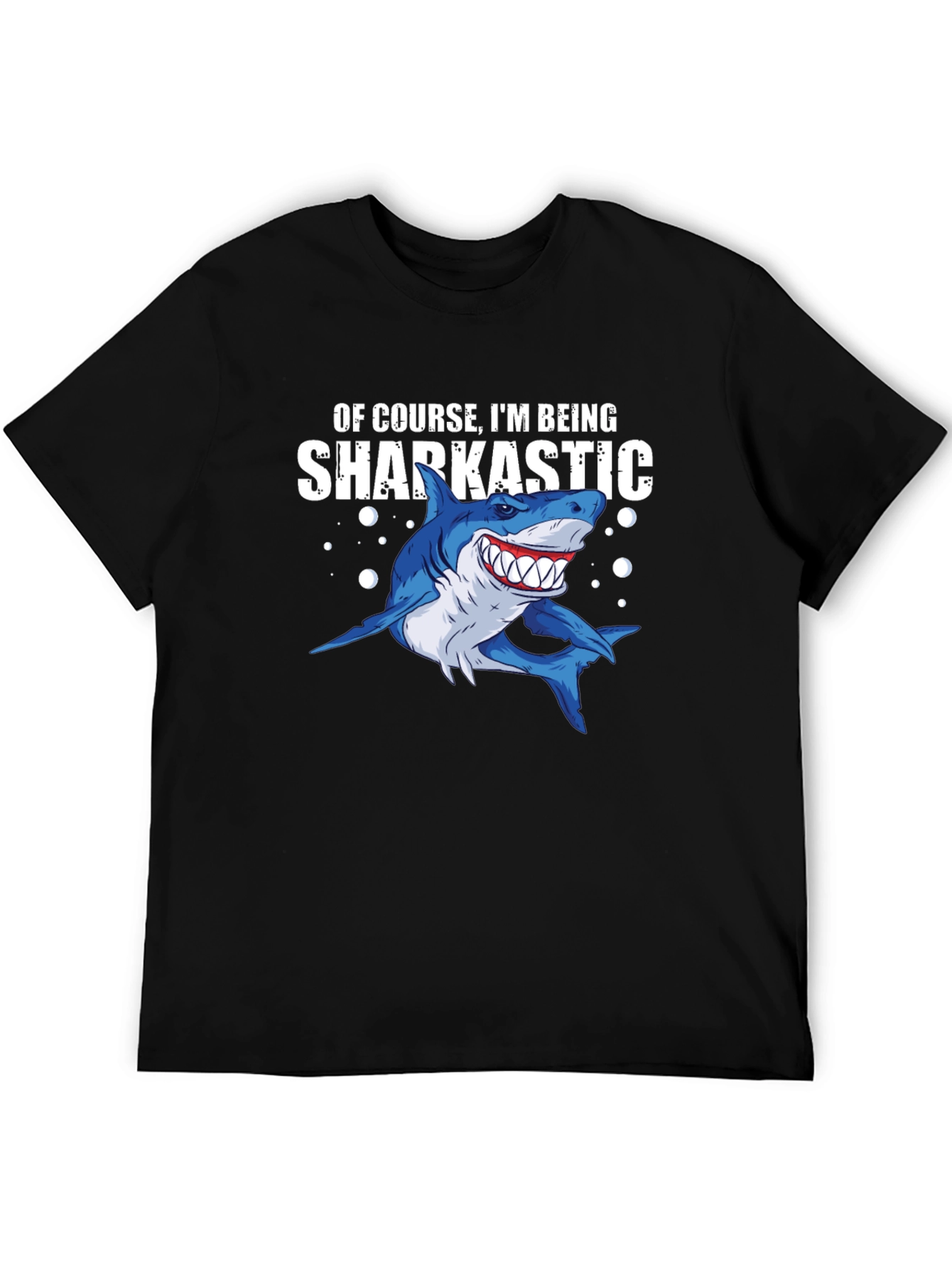 Sharkastic Graphic T-Shirt