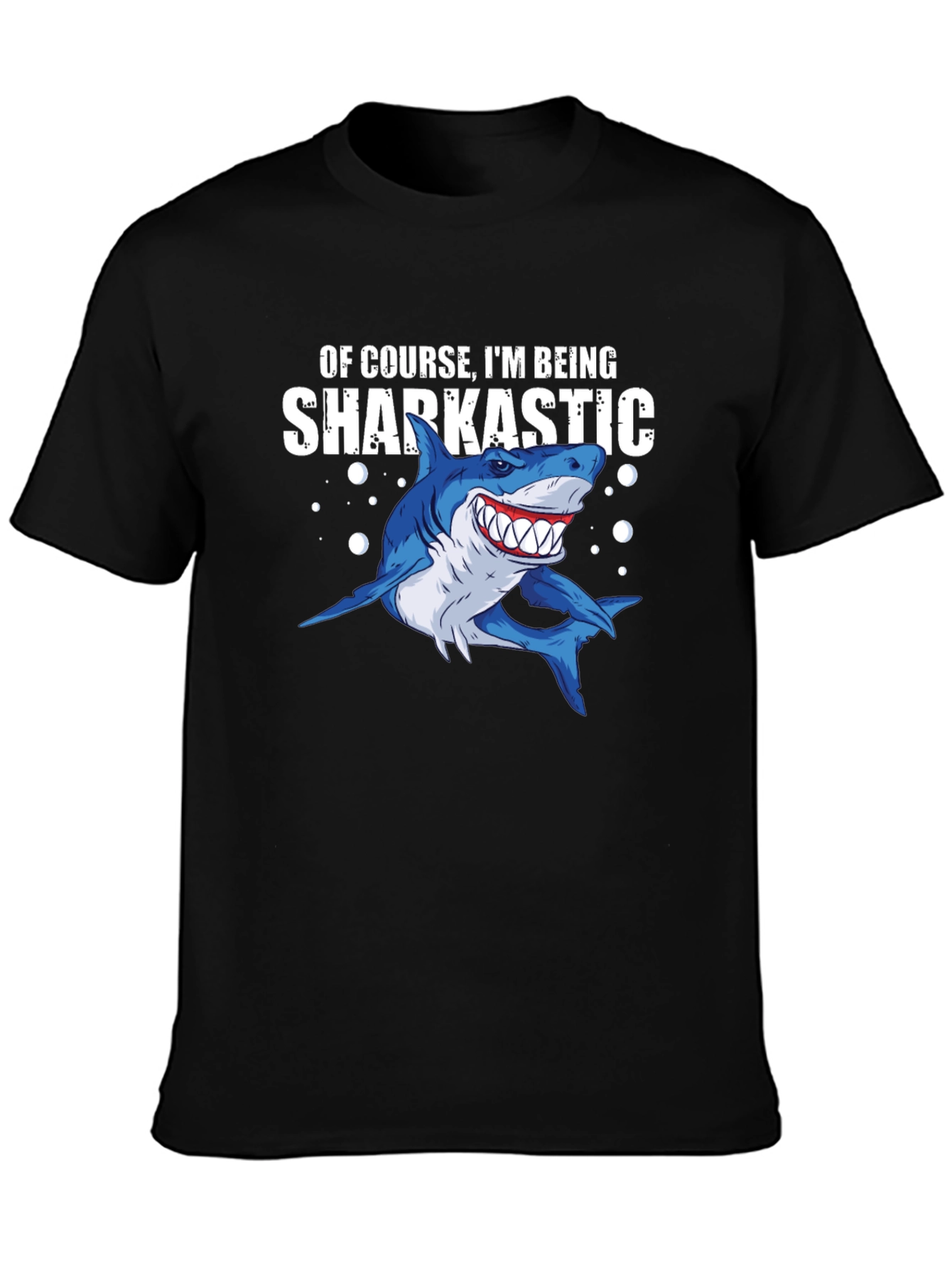 Sharkastic Graphic T-Shirt