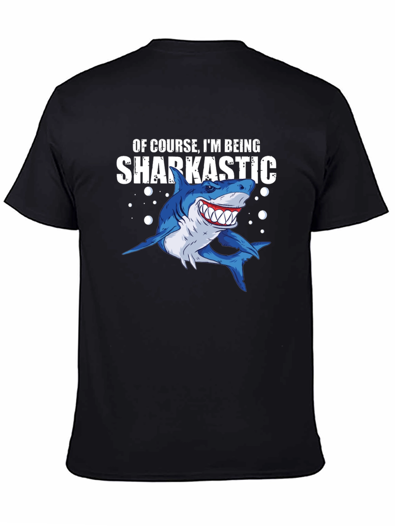 Sharkastic Graphic T-Shirt