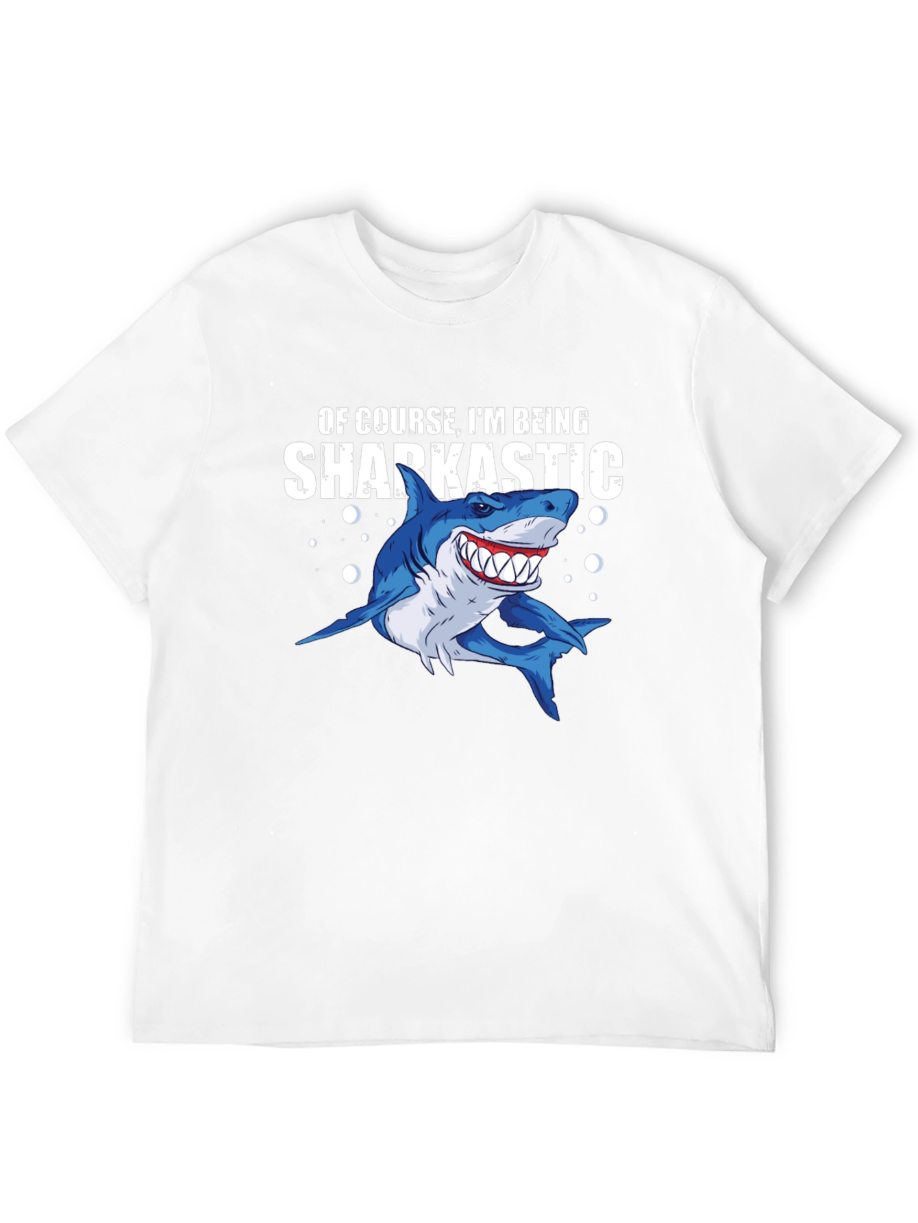 Sharkastic Graphic T-Shirt