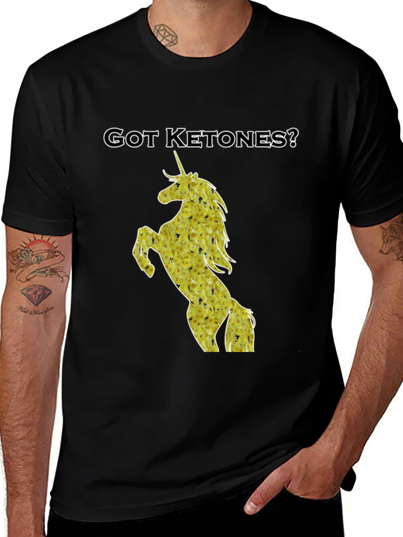 Got Ketones? Unicorn Graphic T-Shirt