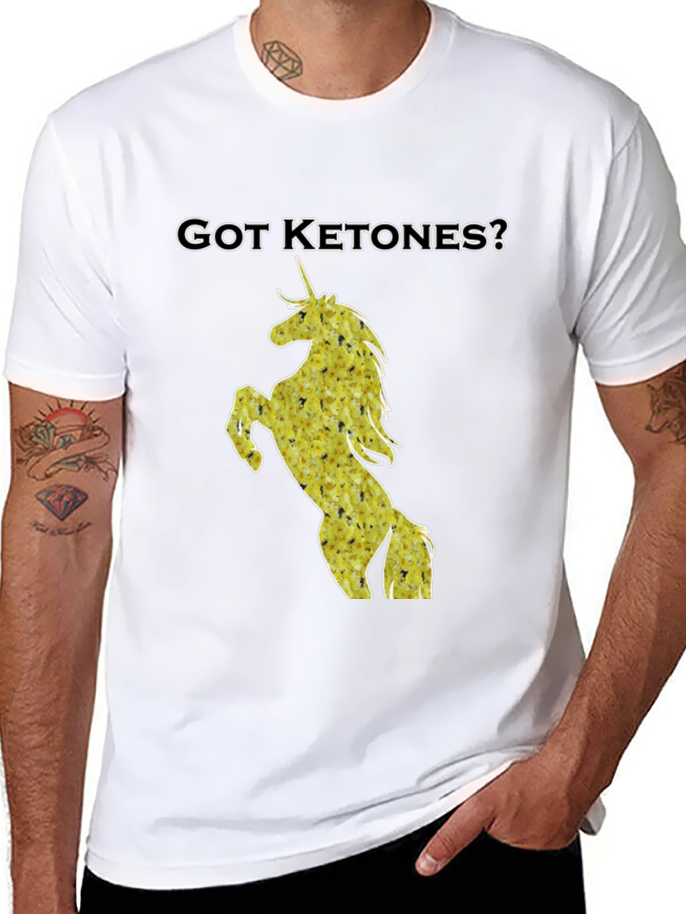 Got Ketones? Unicorn Graphic T-Shirt
