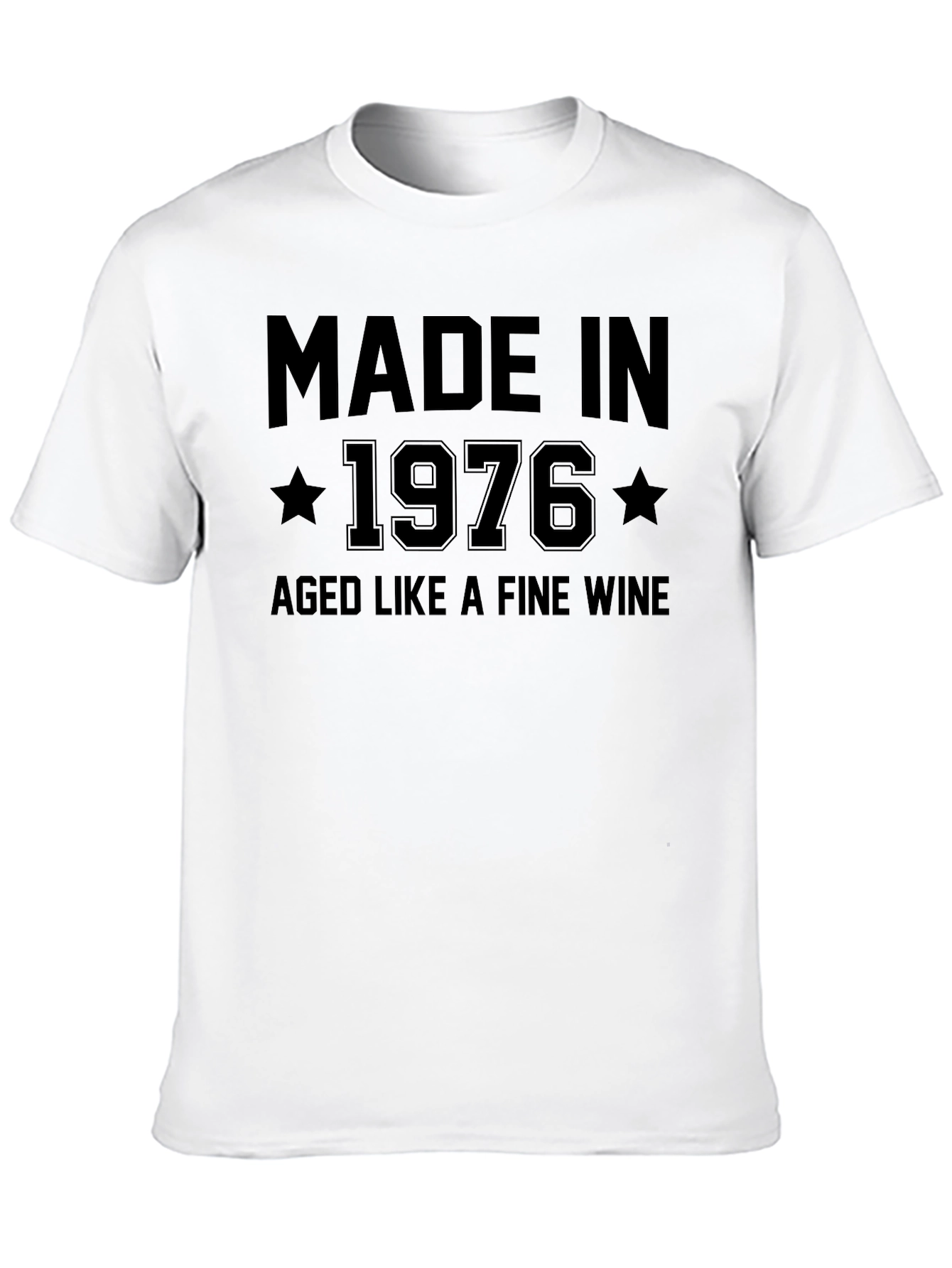 Made in 1976 Aged Like Wine Graphic Tee