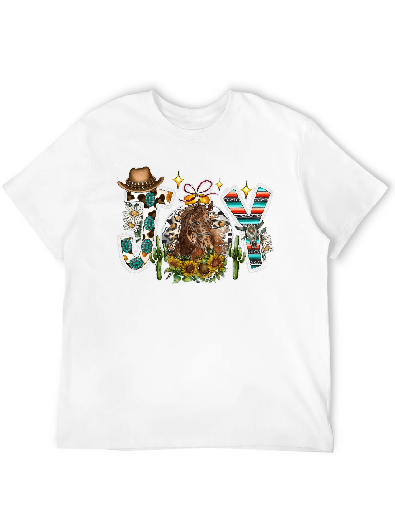 Joy Western Horse Graphic Tee