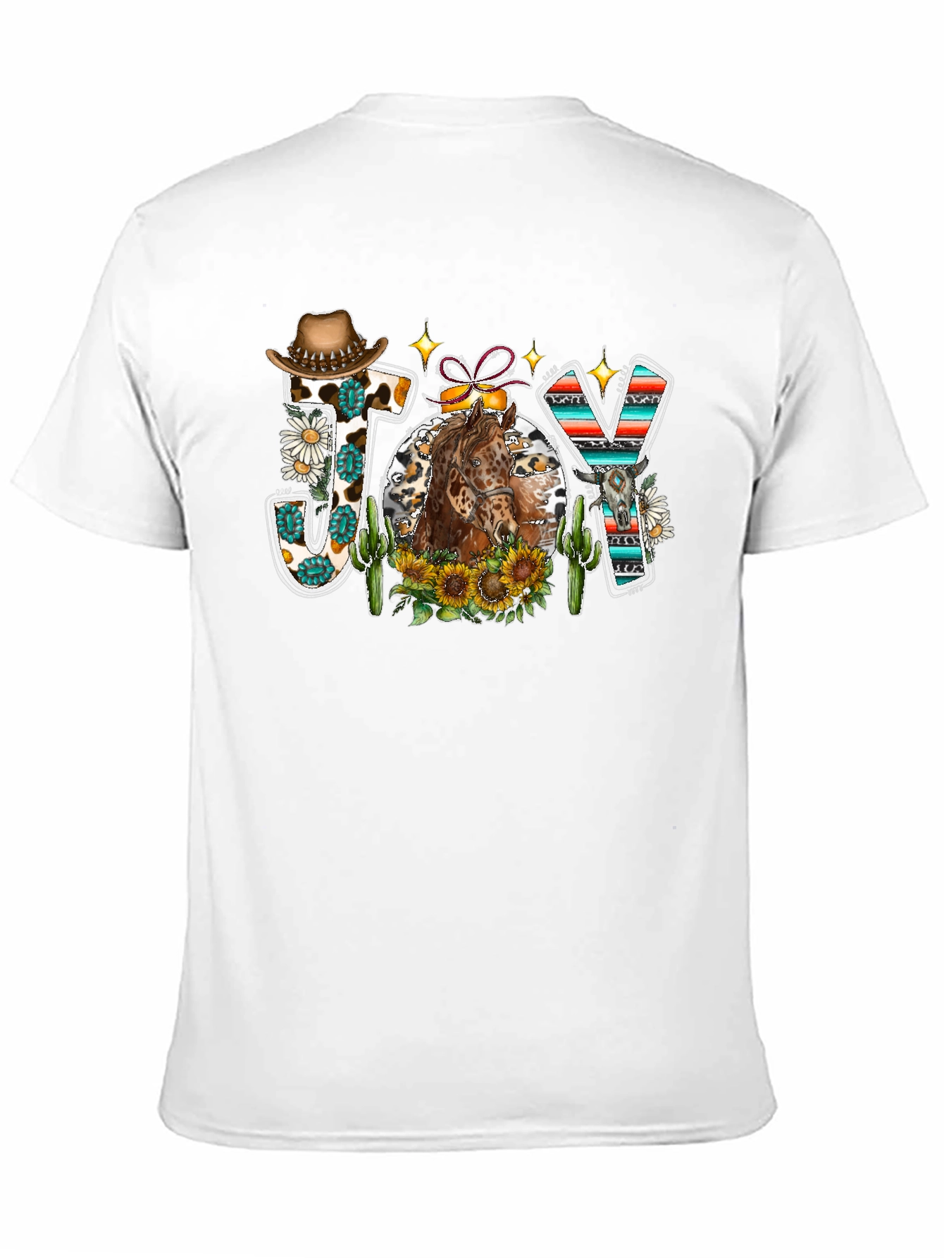 Joy Western Horse Graphic Tee