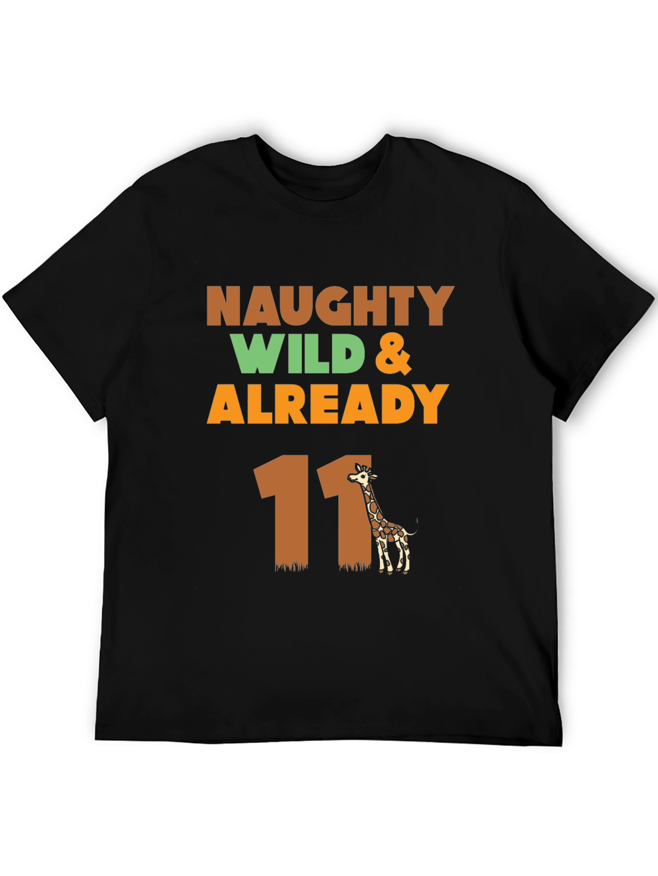 Naughty Wild & Already 11 Giraffe T-Shirt