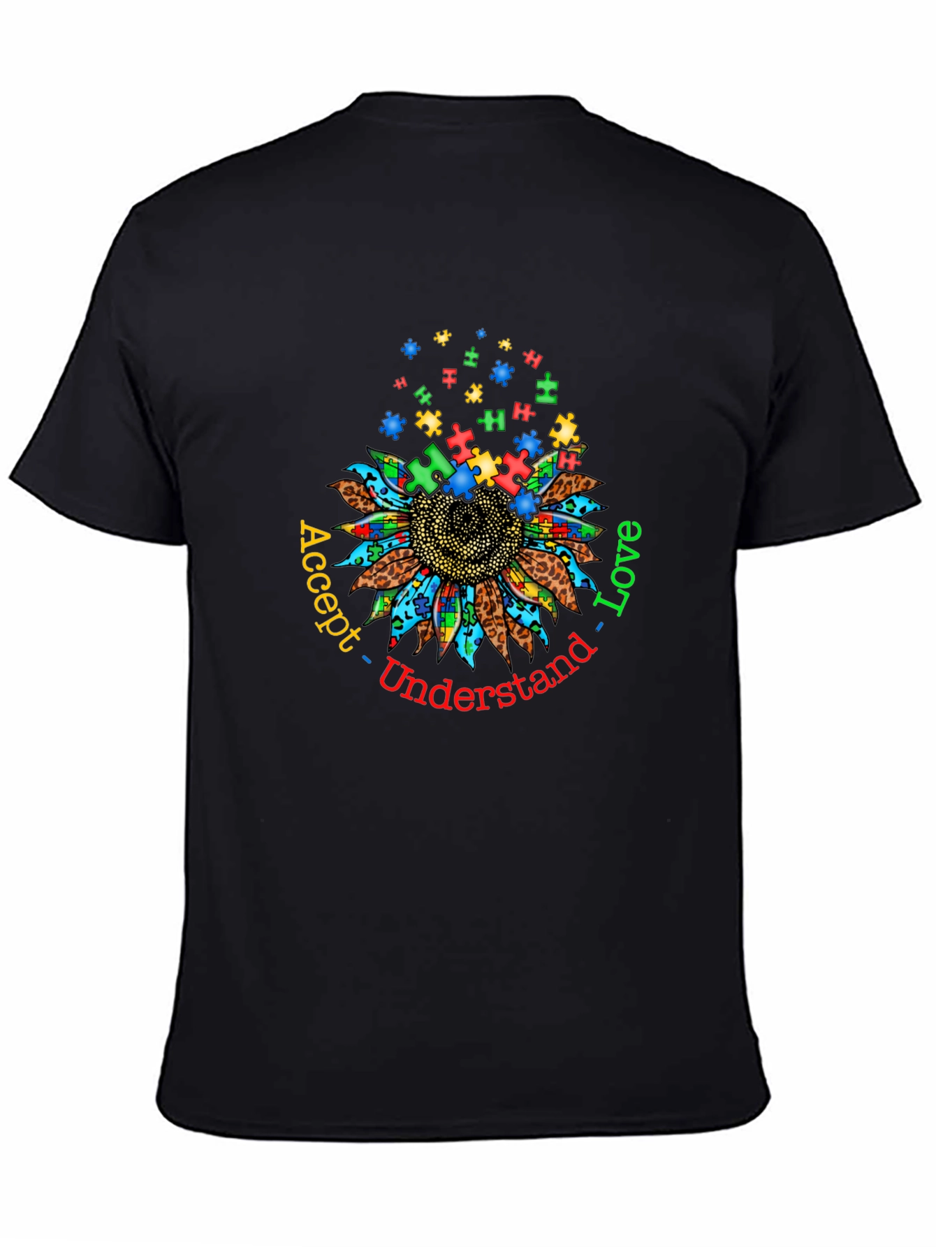 Autism Awareness Sunflower T-Shirt