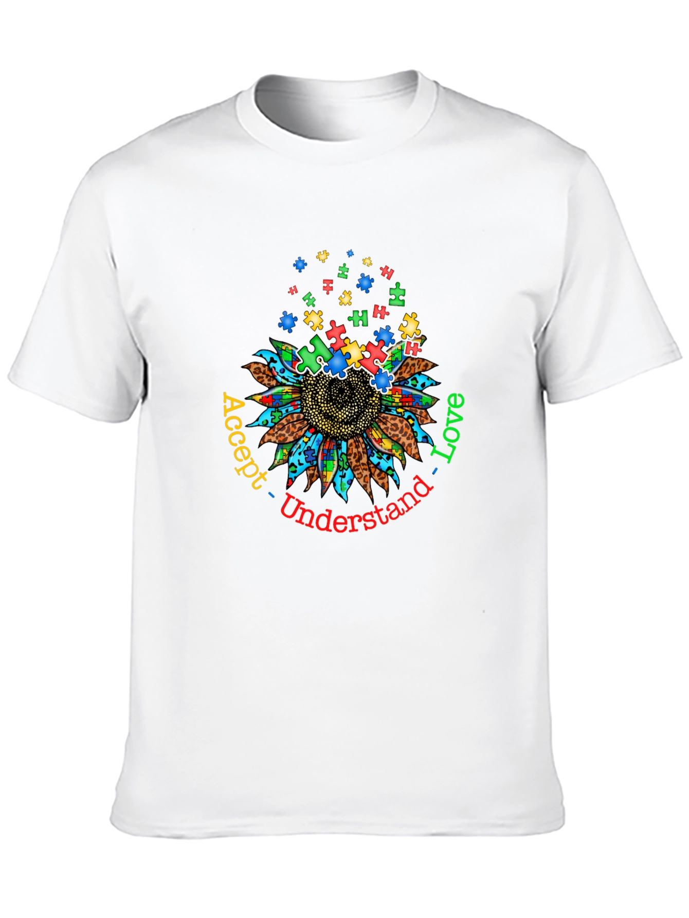 Autism Awareness Sunflower T-Shirt