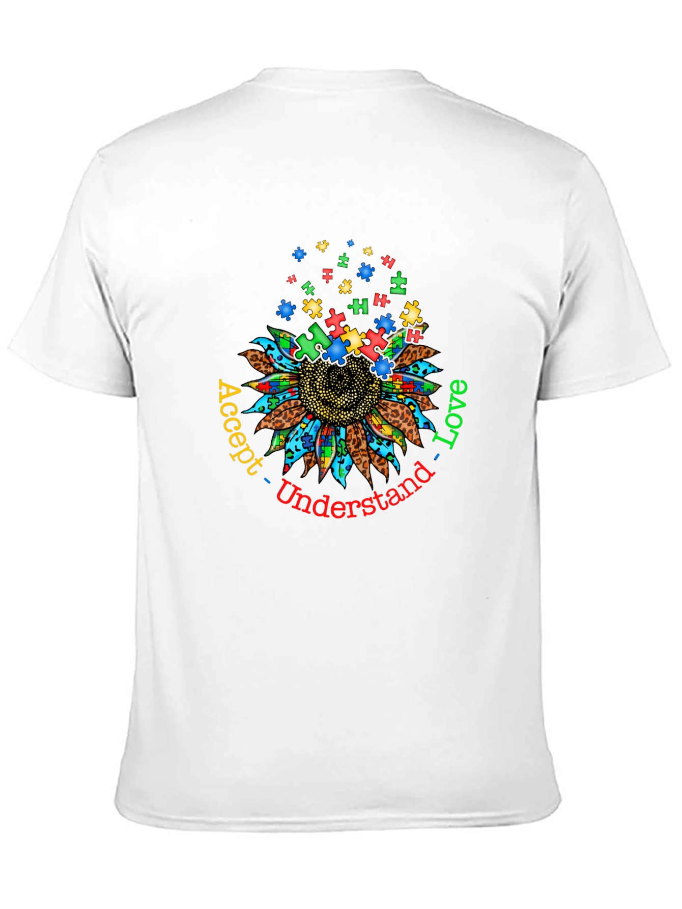 Autism Awareness Sunflower T-Shirt