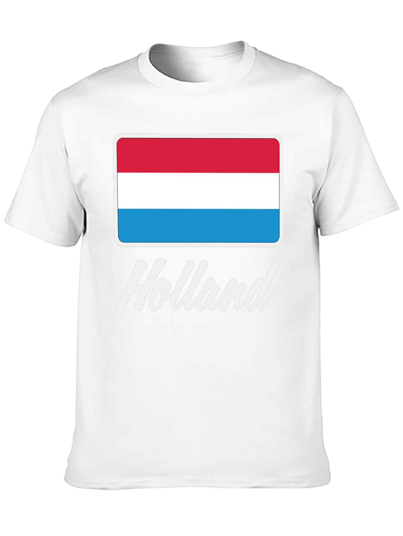 Holland Flag Graphic T-Shirt - Stylish Mens Tee