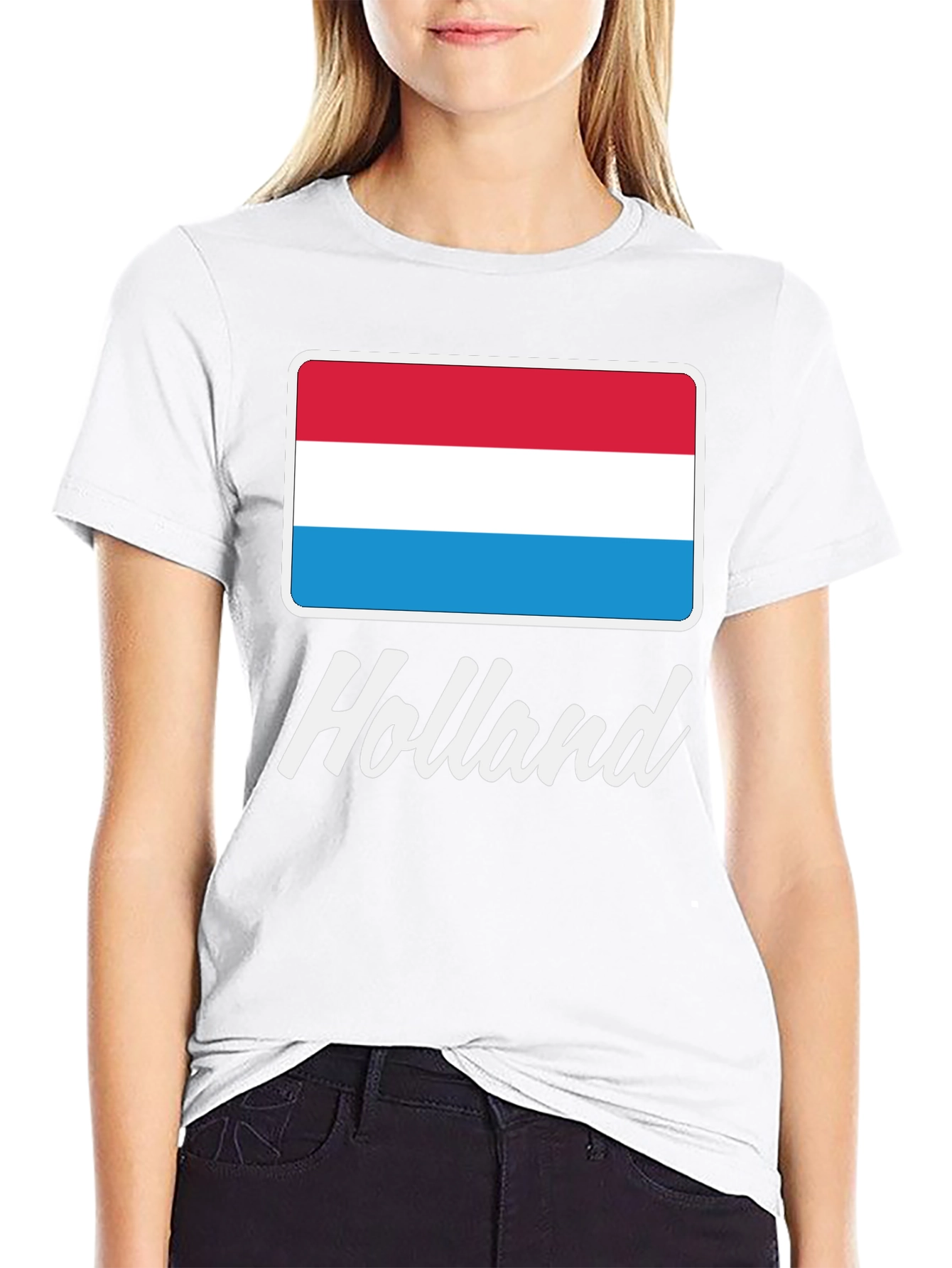Holland Flag Graphic T-Shirt - Stylish Mens Tee