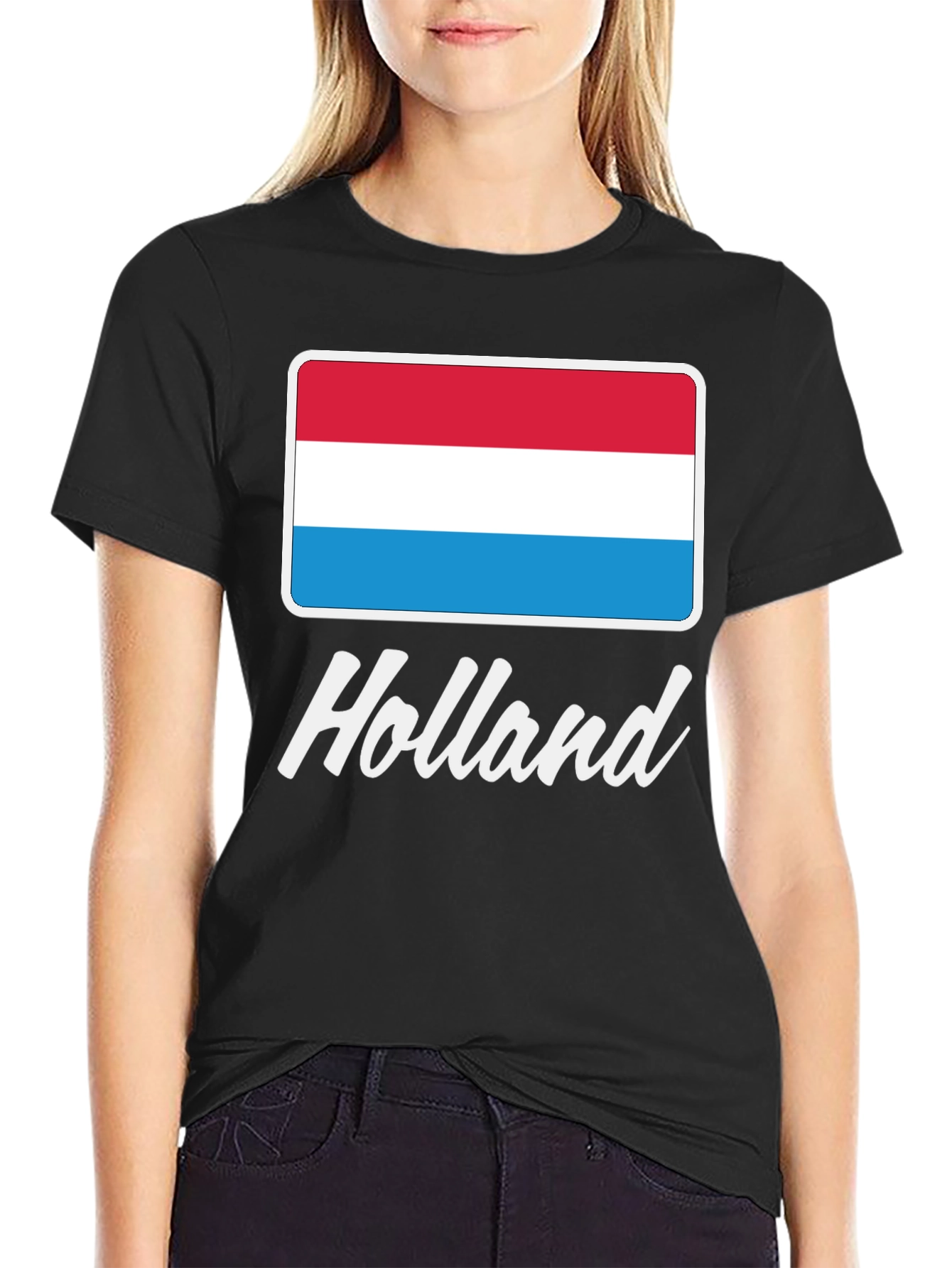Holland Flag Graphic T-Shirt - Stylish Mens Tee
