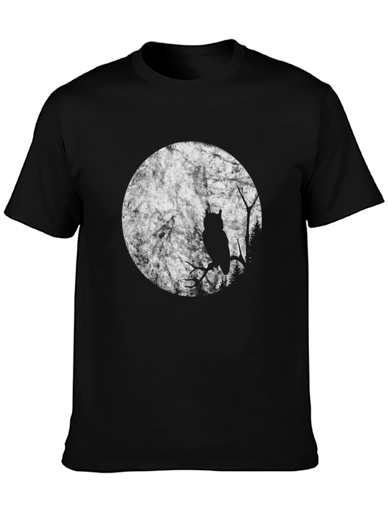 Owl Moon Silhouette T-Shirt