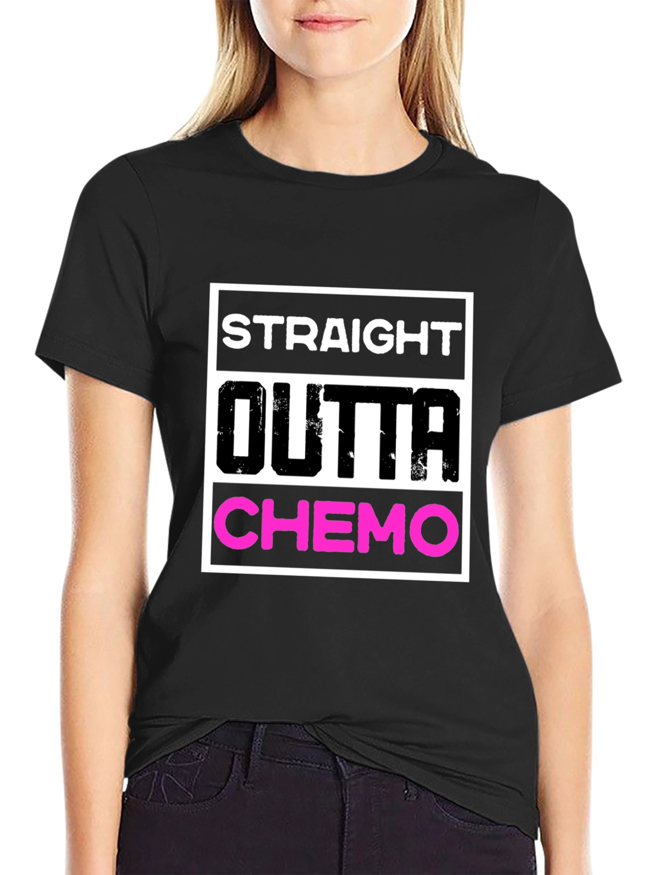 Straight Outta Chemo Graphic Tee