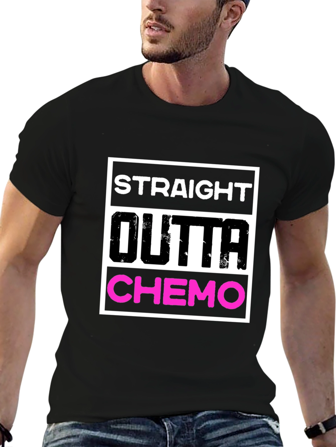 Straight Outta Chemo Graphic Tee