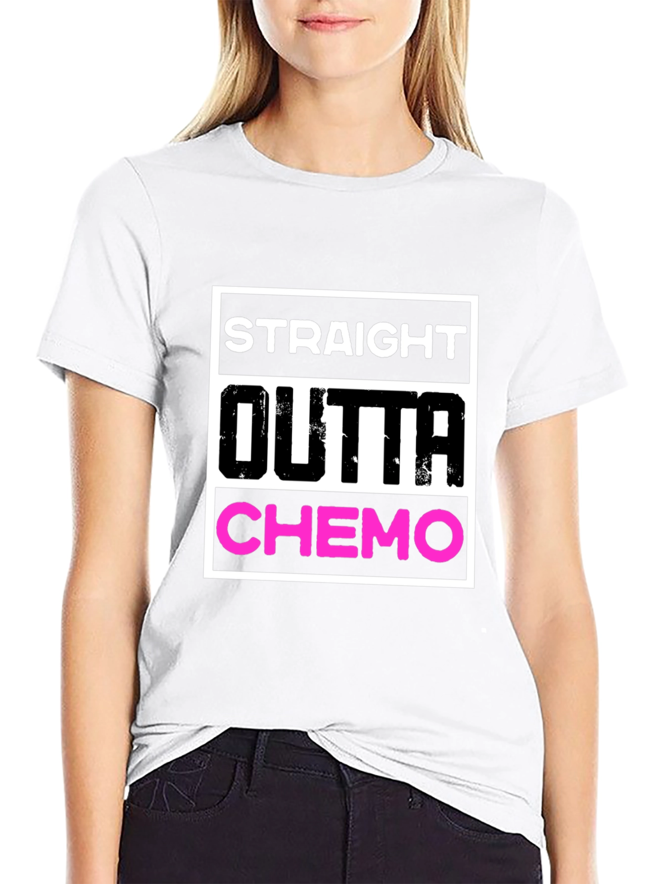 Straight Outta Chemo Graphic Tee