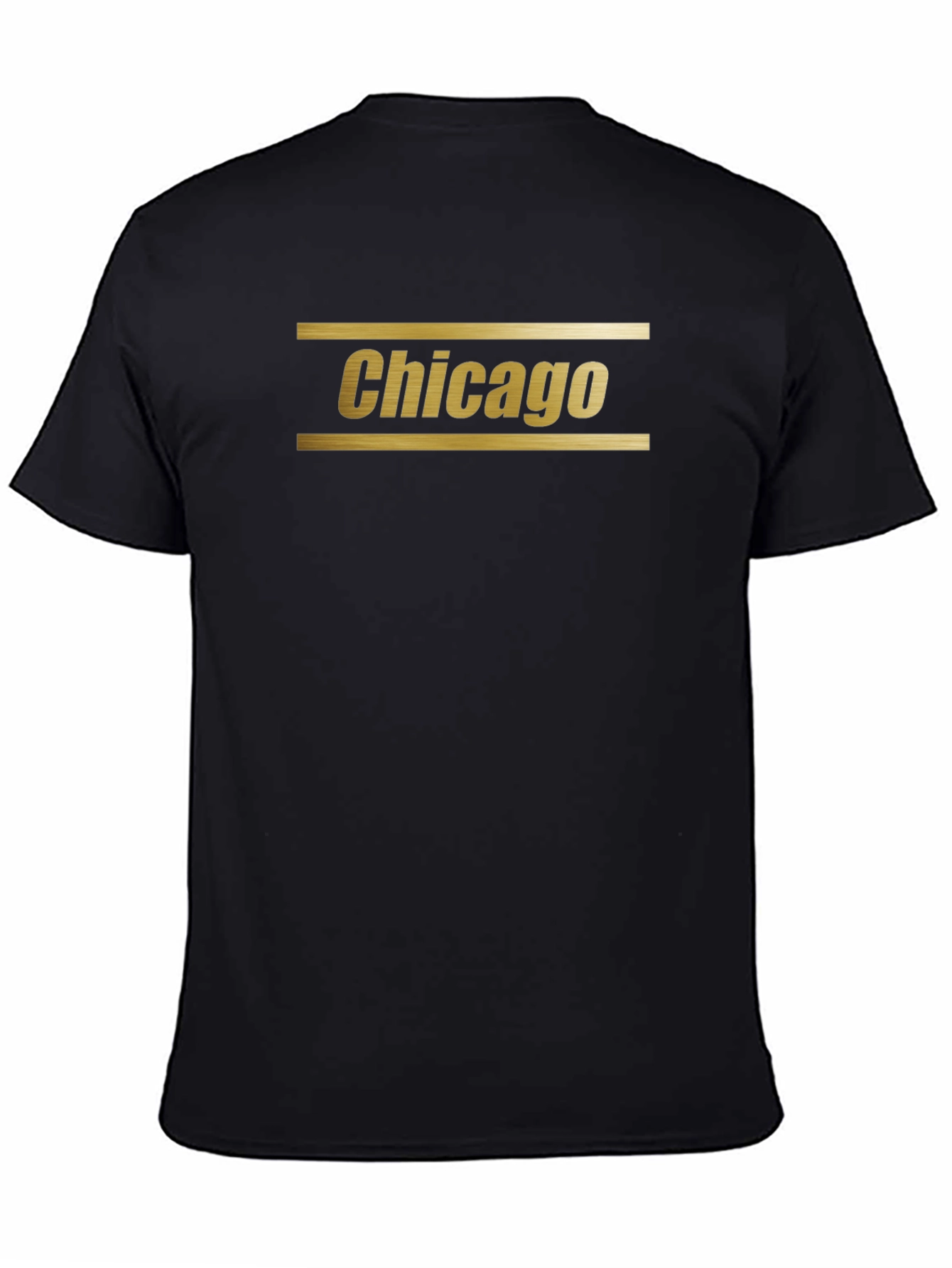 Chicago Graphic T-Shirt - Black Tee