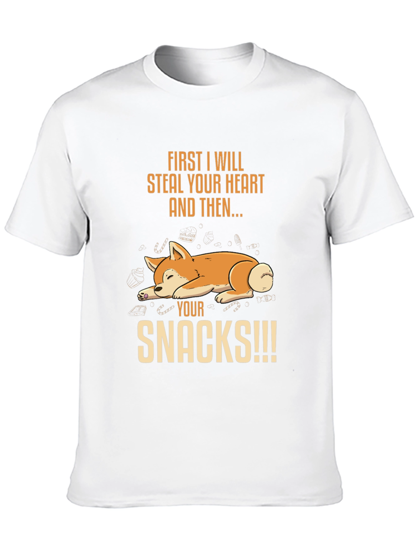 Steal Your Heart and Snacks T-Shirt
