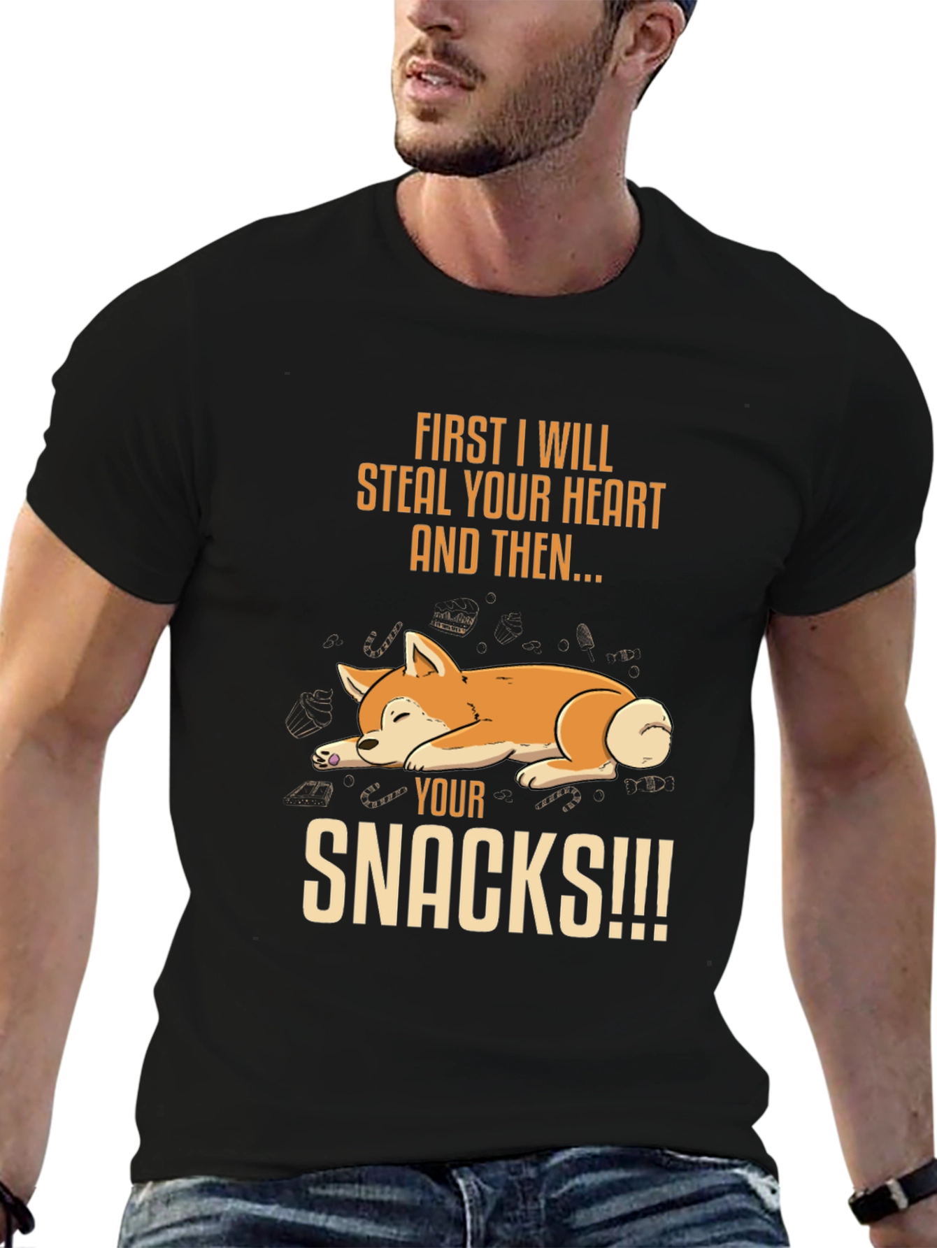 Steal Your Heart and Snacks T-Shirt