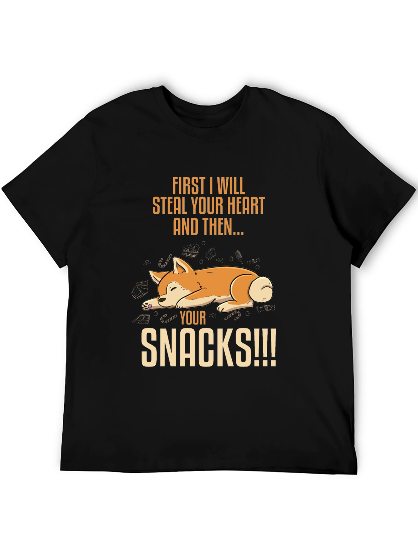 Steal Your Heart and Snacks T-Shirt