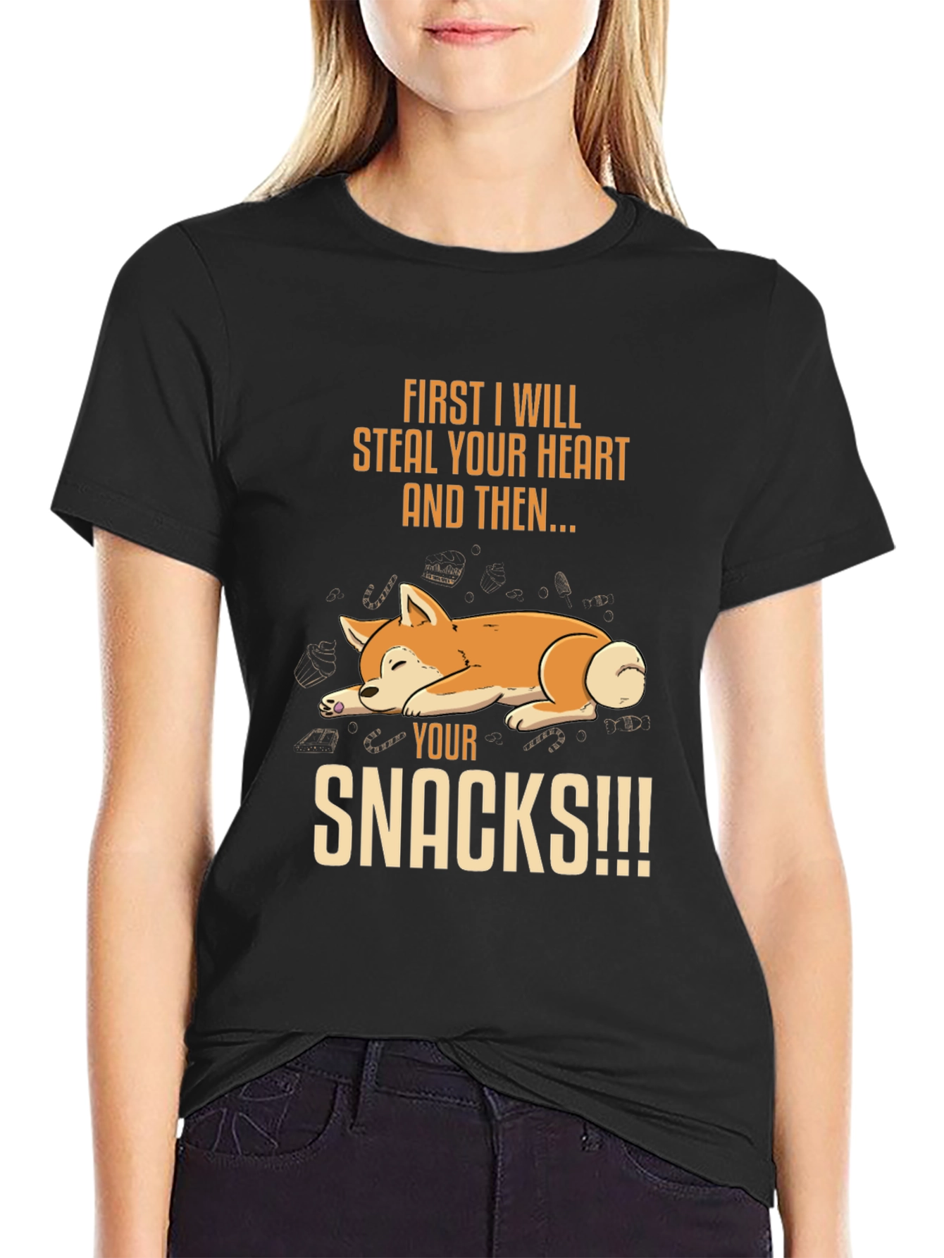 Steal Your Heart and Snacks T-Shirt